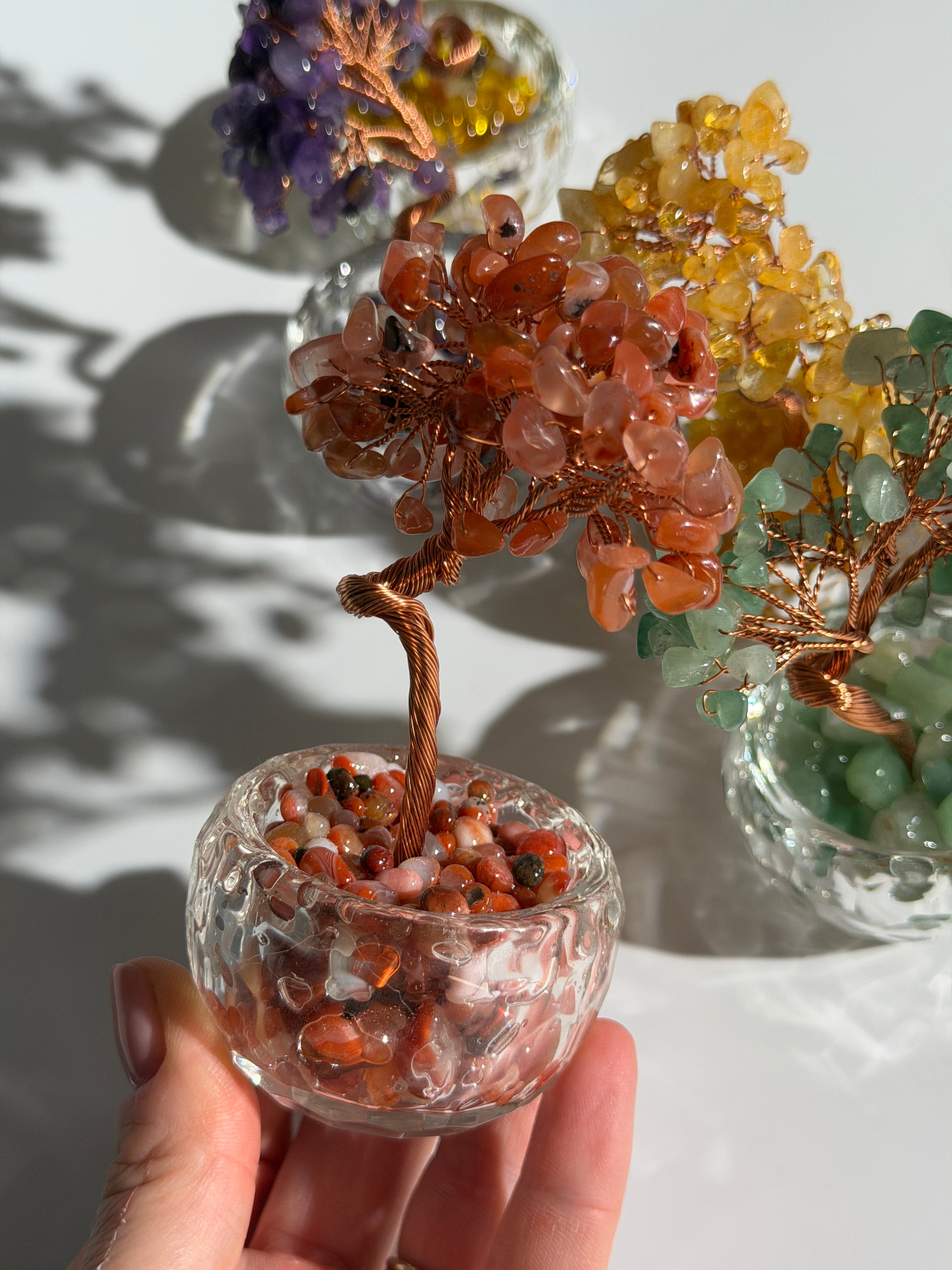 Edelstein Baum | Verschiedene Sorten