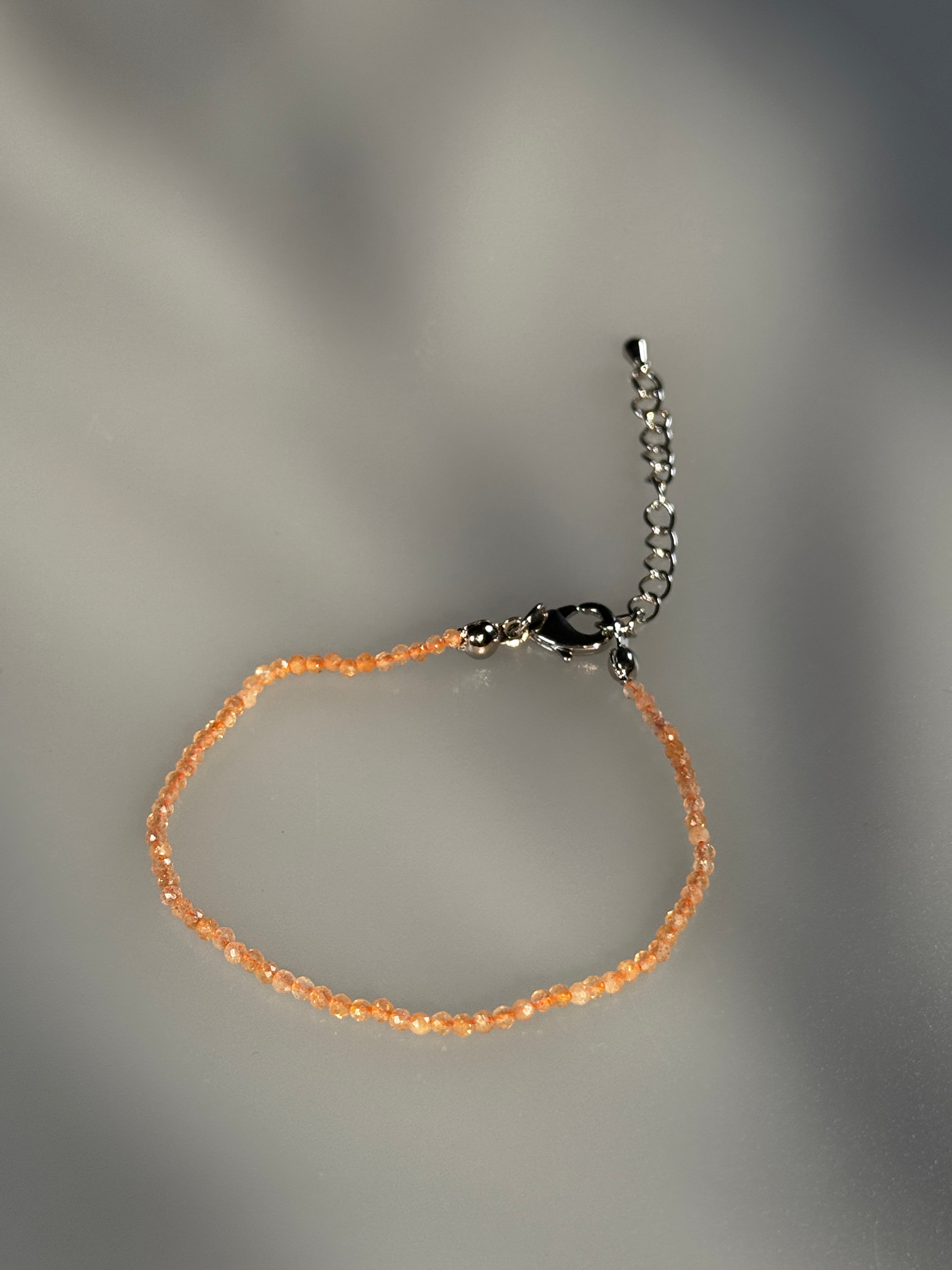 Sonnenstein Armband mit Verlängerung