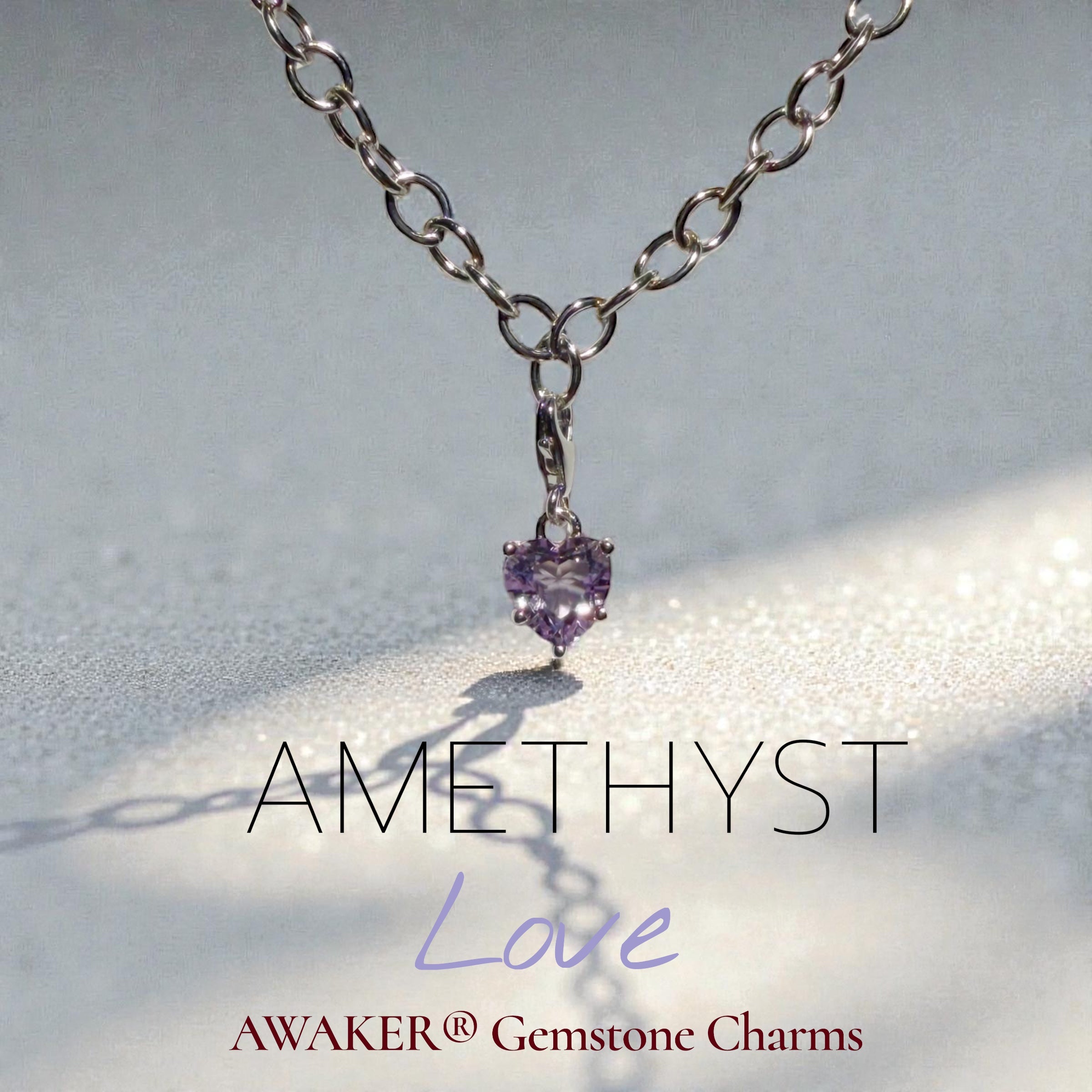 Love Charm - Lavendel Amethyst