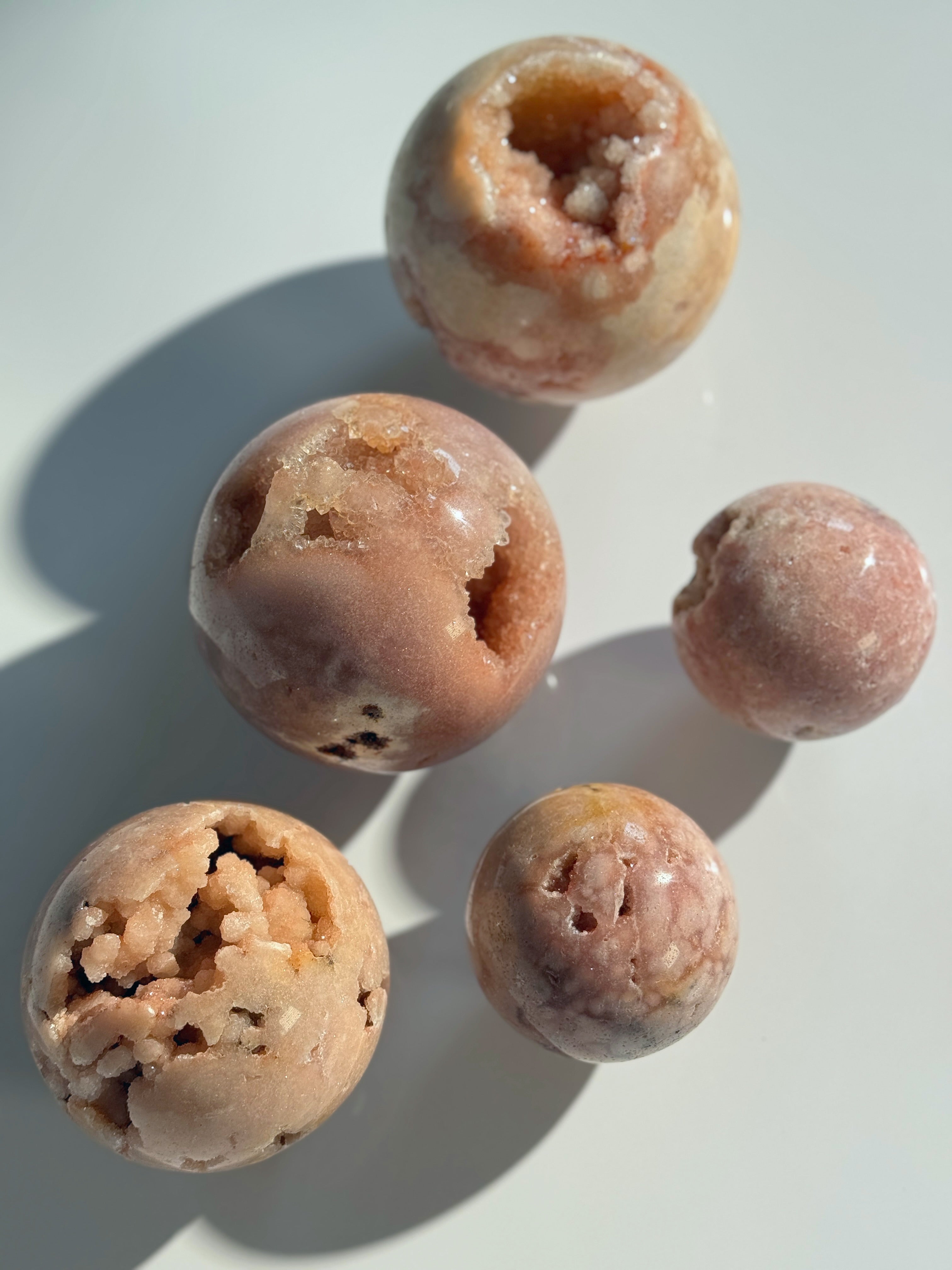 Pink Amethyst Kugel