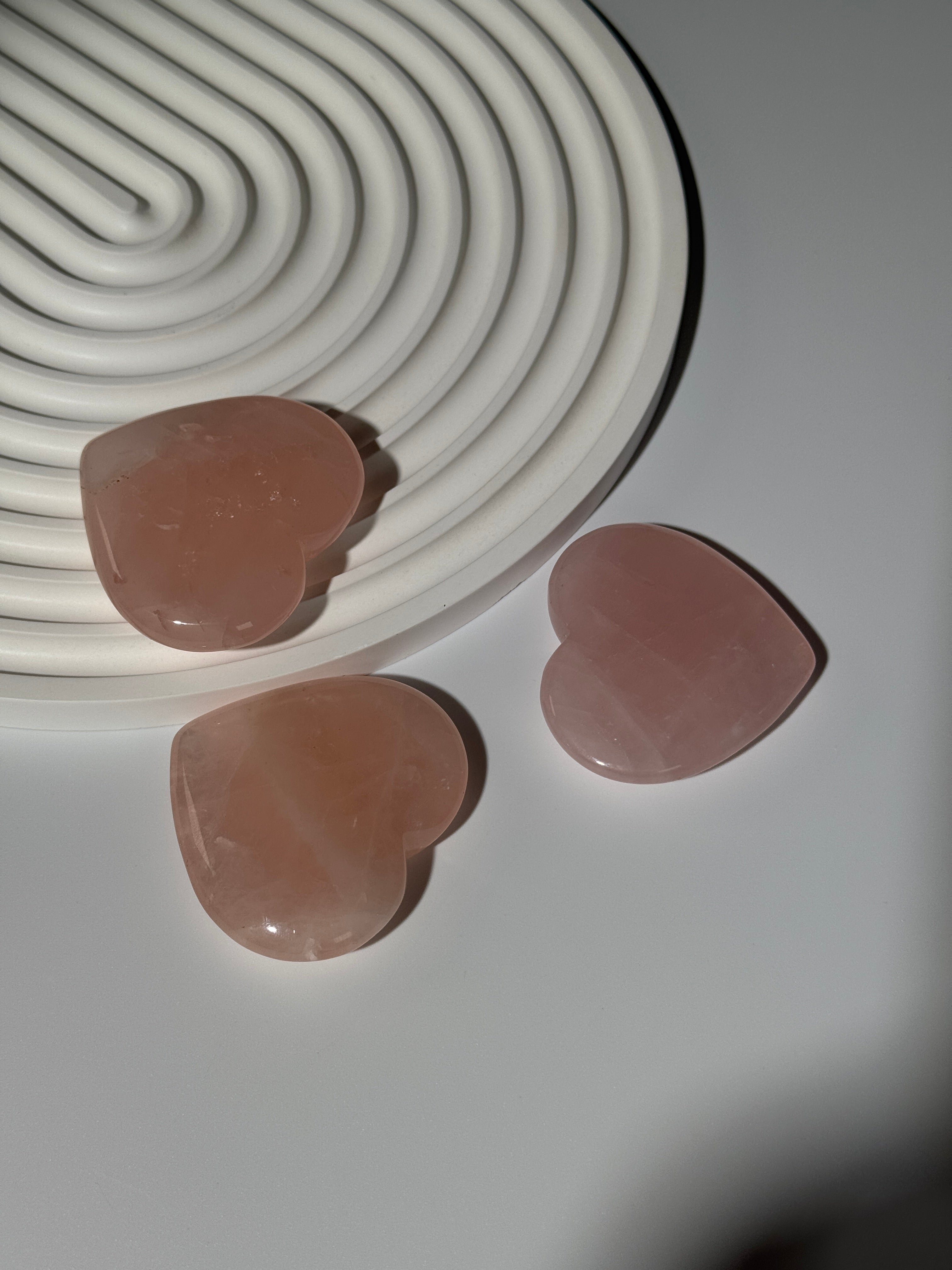 Rosenquarz Herz