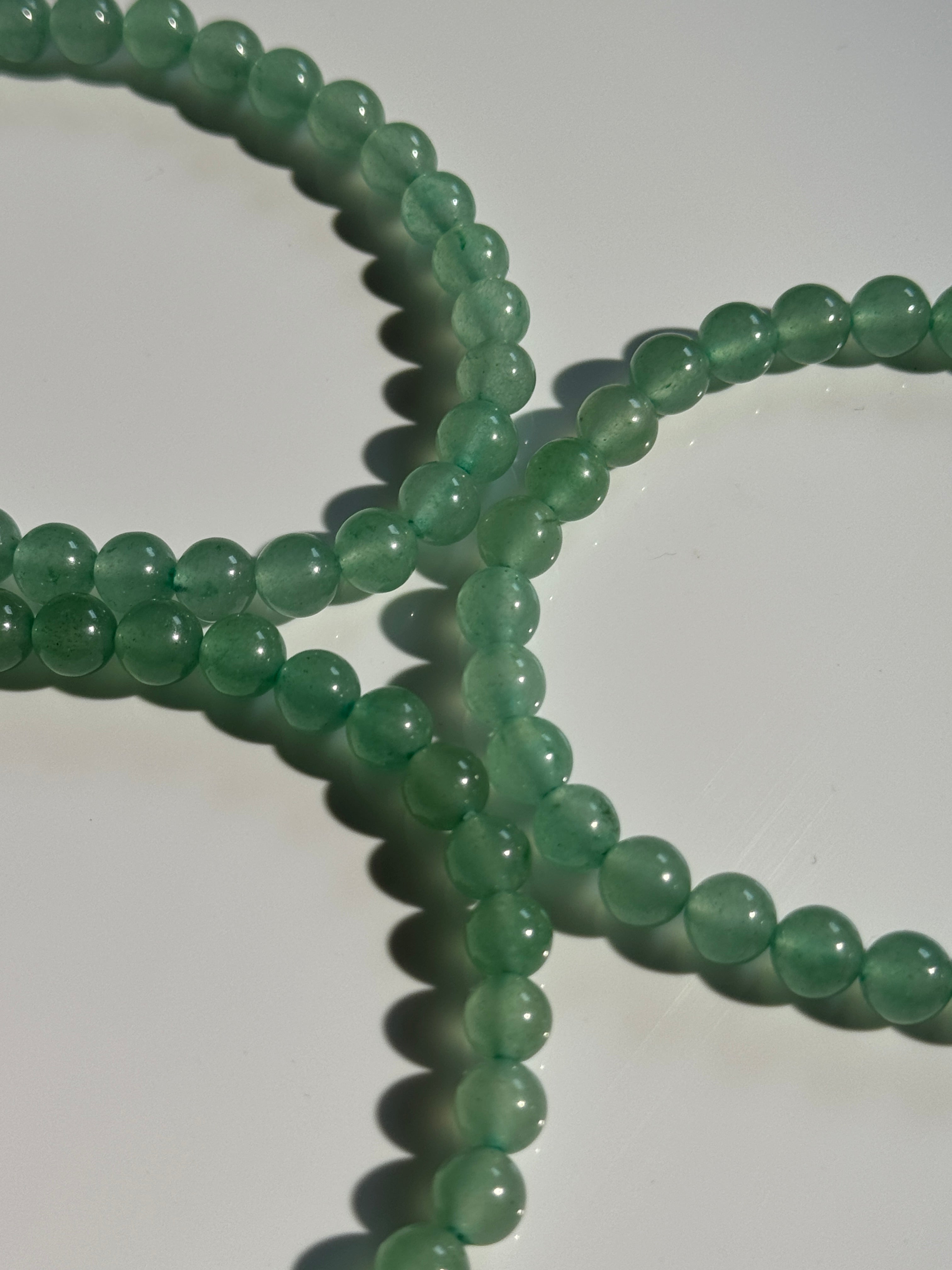 Grüner Aventurin Kugelarmband