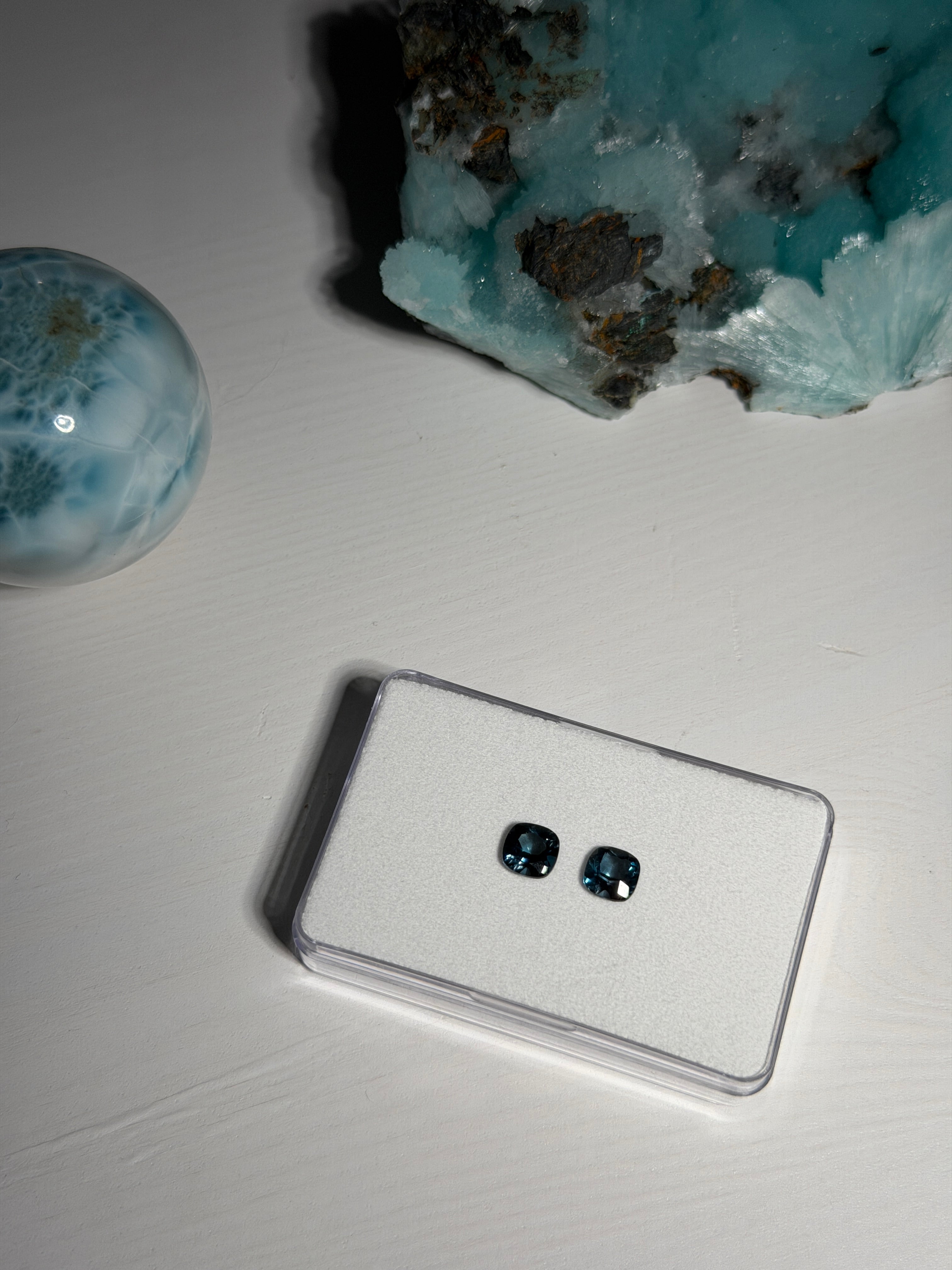 Blauer Topas | Paar | 2,31ct