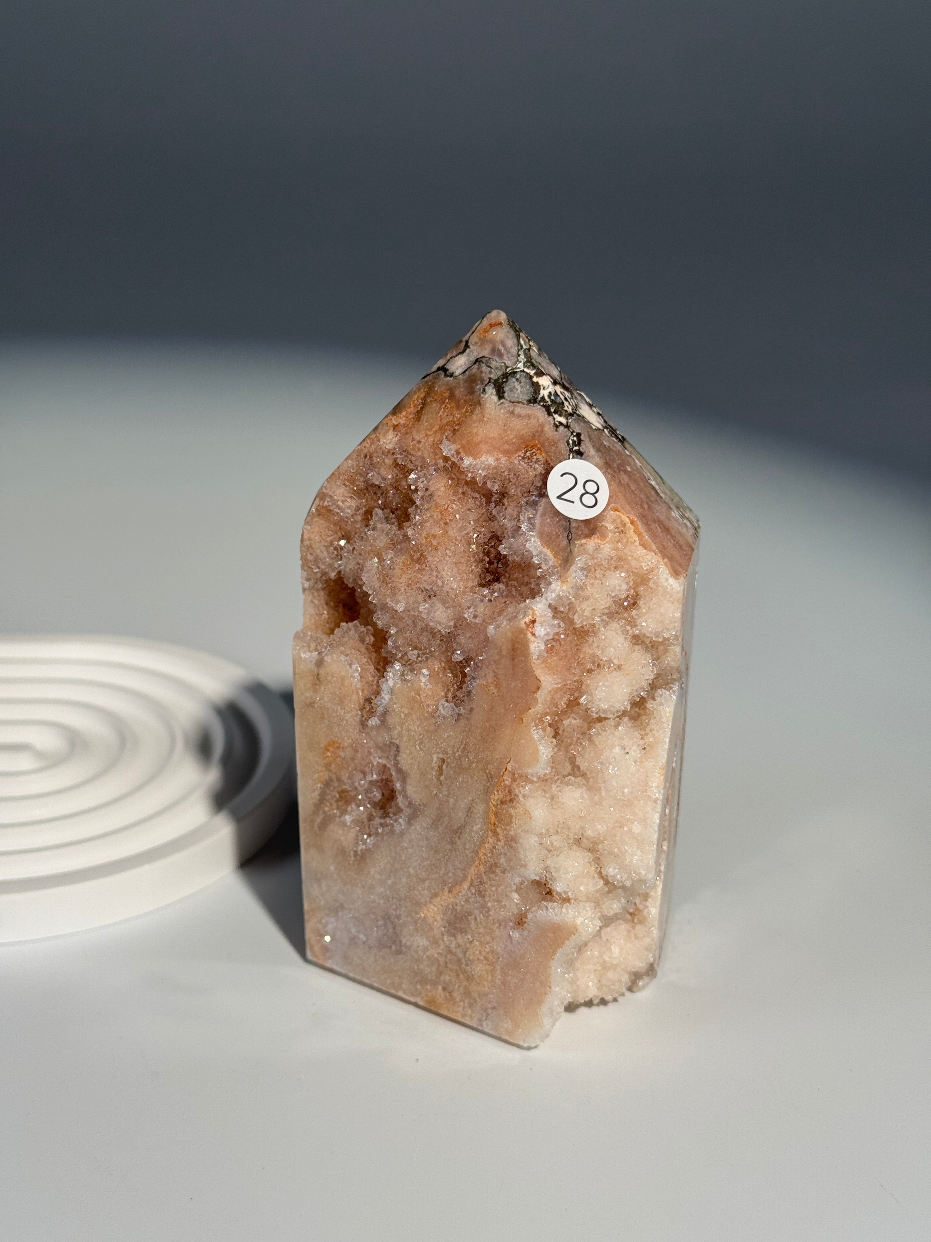 Pink Amethyst Turm L