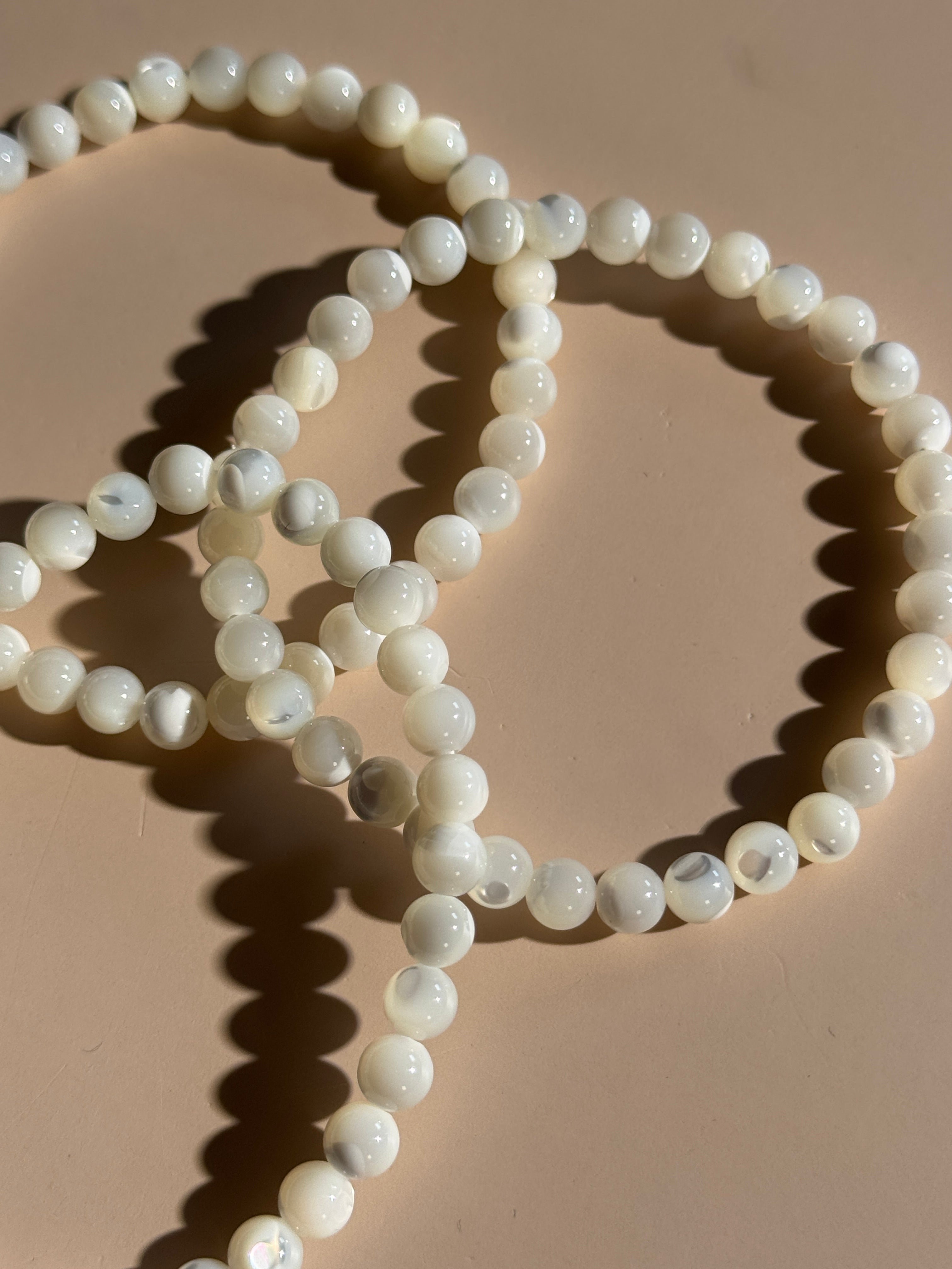Perlmutt Kugelarmband