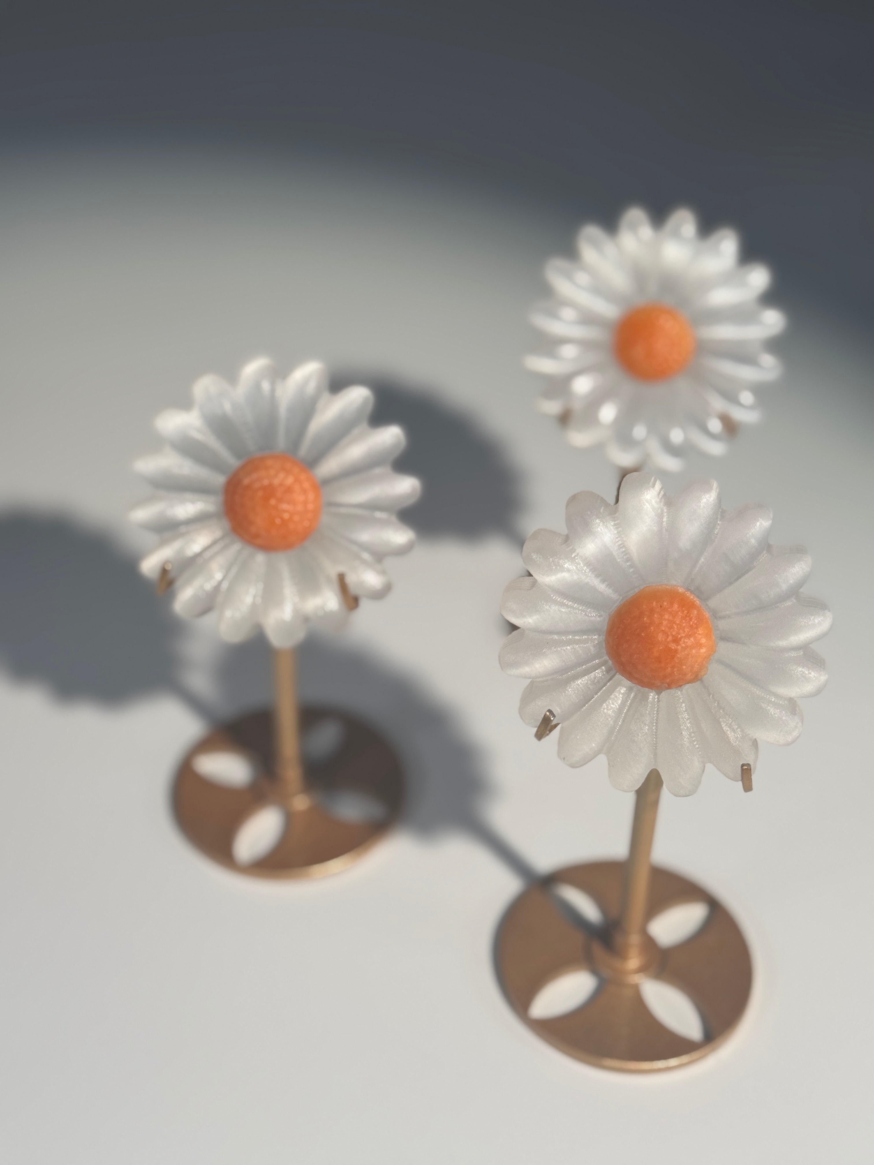 Selenit Sonnenblume Orange