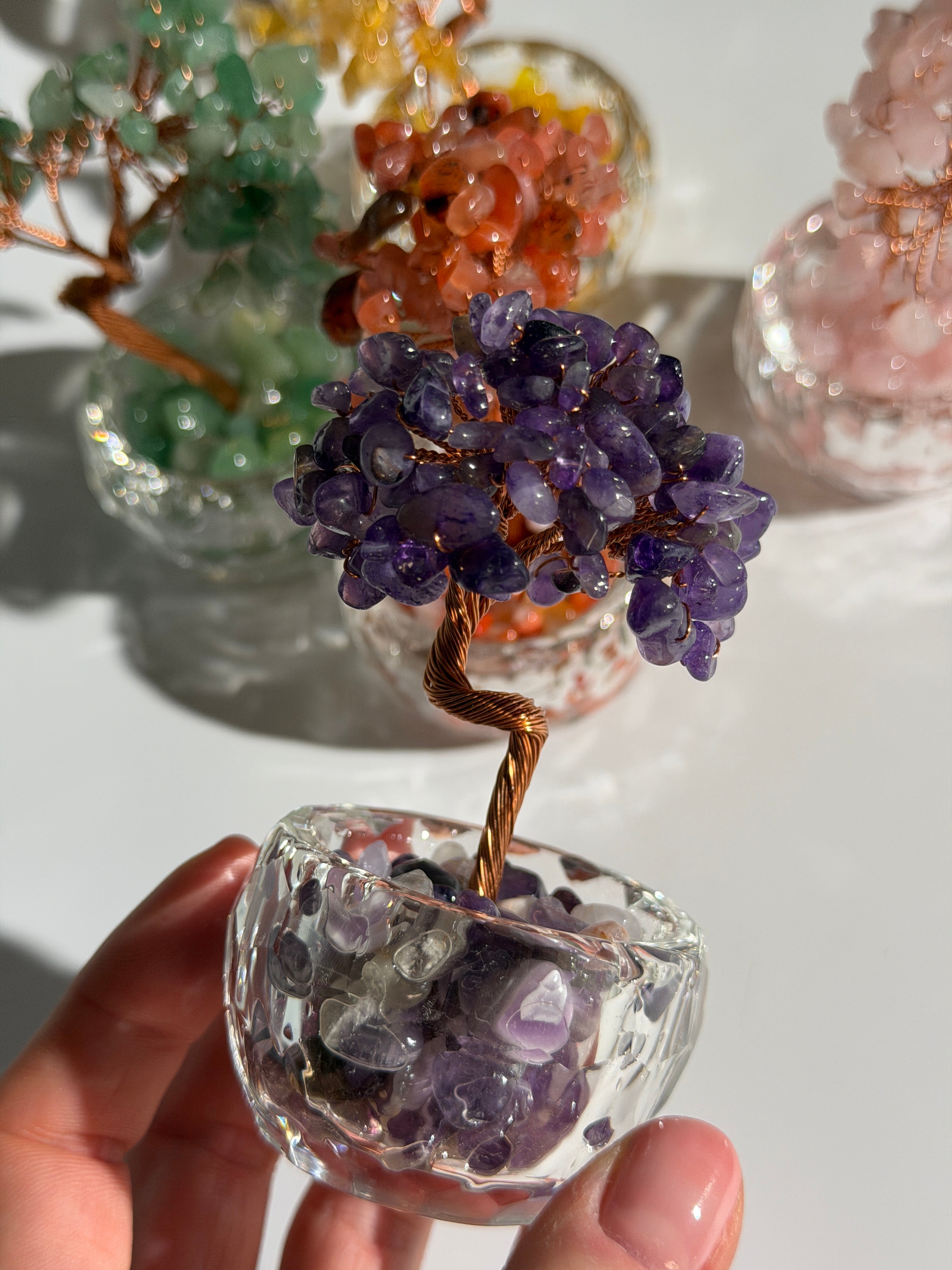 Edelstein Baum | Verschiedene Sorten