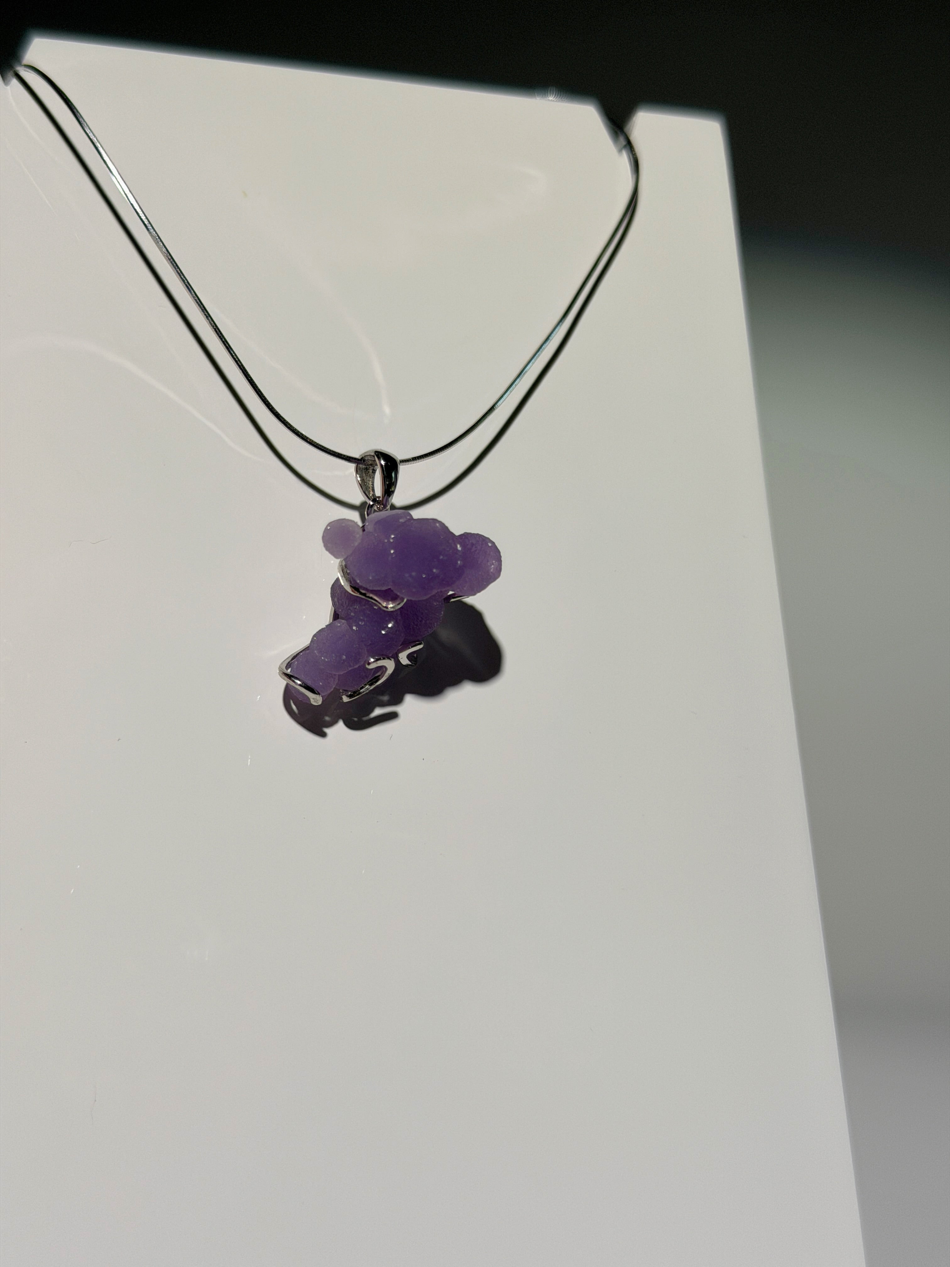 Sugar Traubenachat Anhänger | High Quality | 925 Sterling Silber