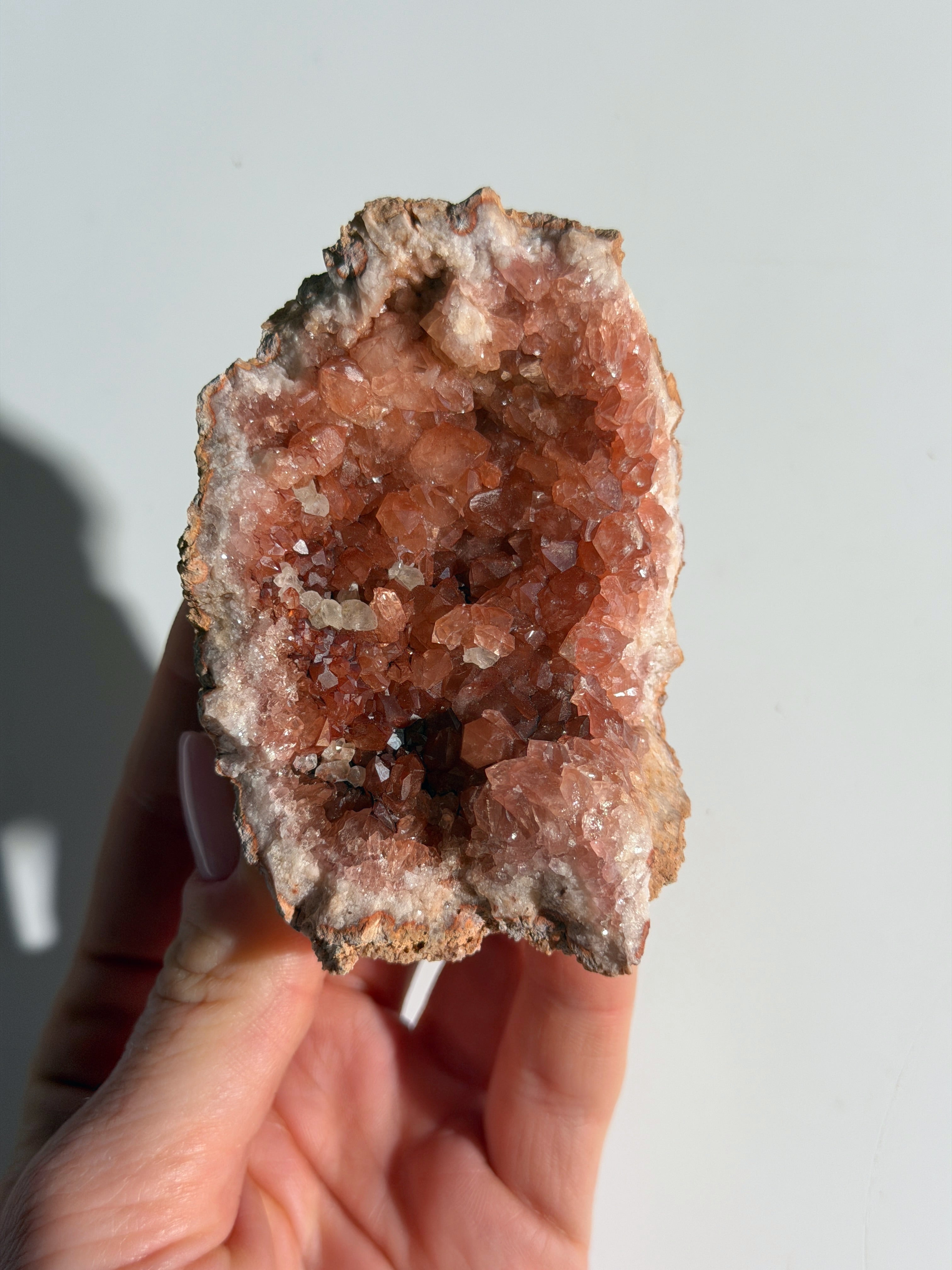 Pink Amethyst Geode