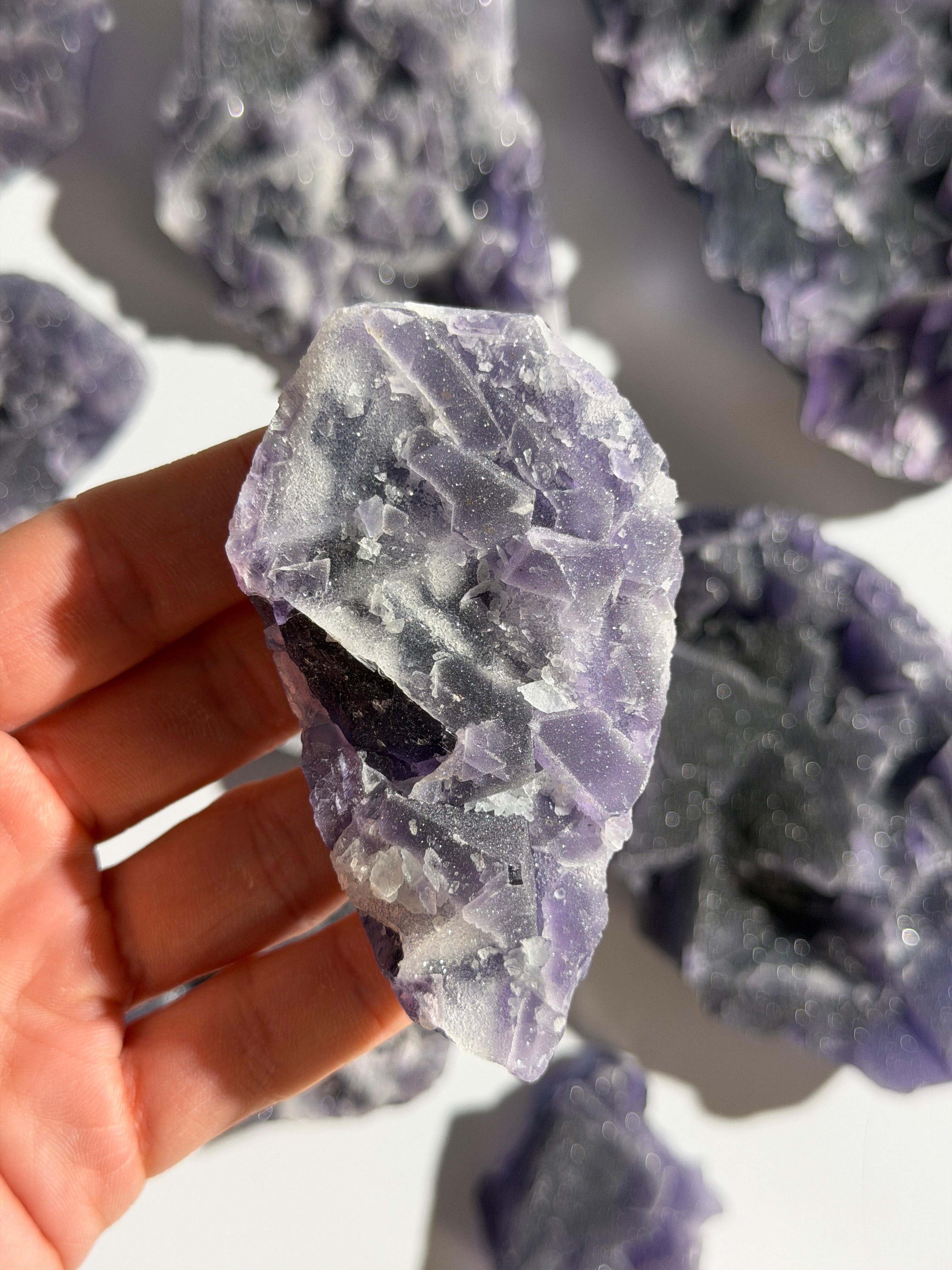 Lila Sugar Fluorit | Rare | High Quality