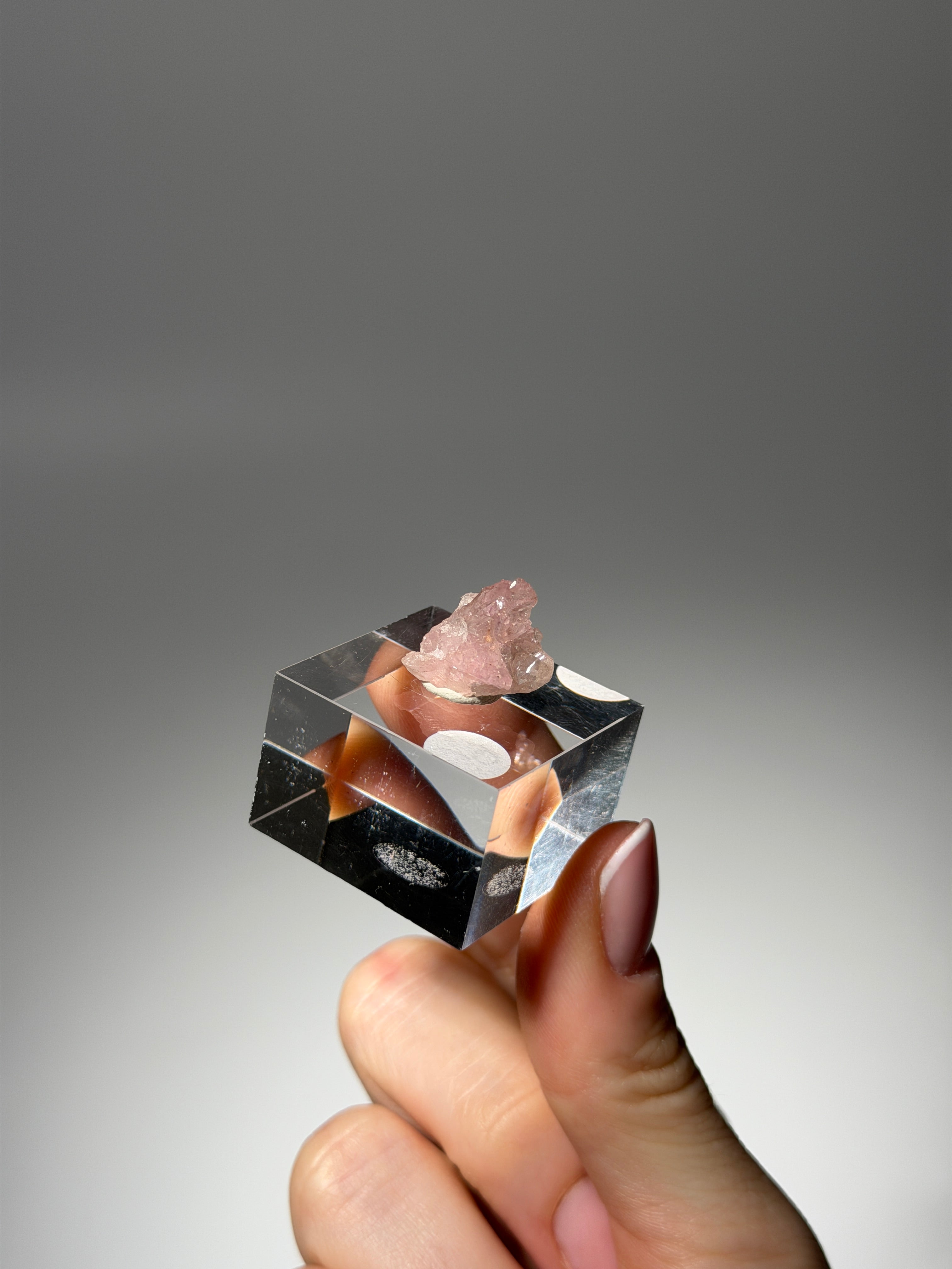 Kristallisierter Rosenquarz Specimen | Rare