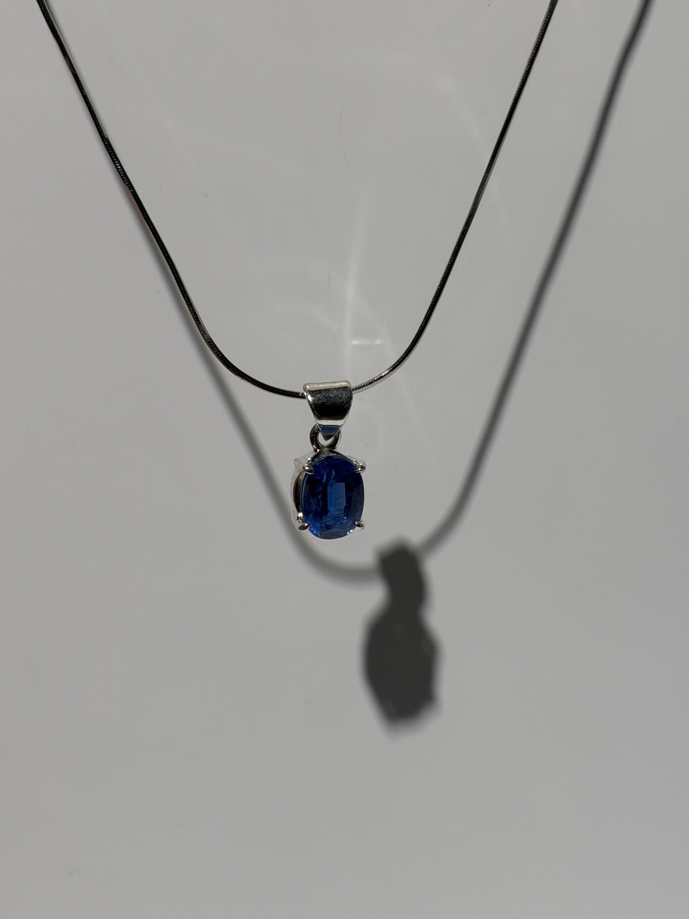 Kyanit Anhänger | 925 Sterling Silber