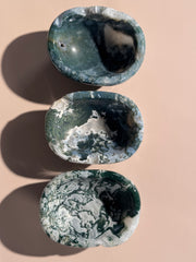 Moosachat Schale Oval