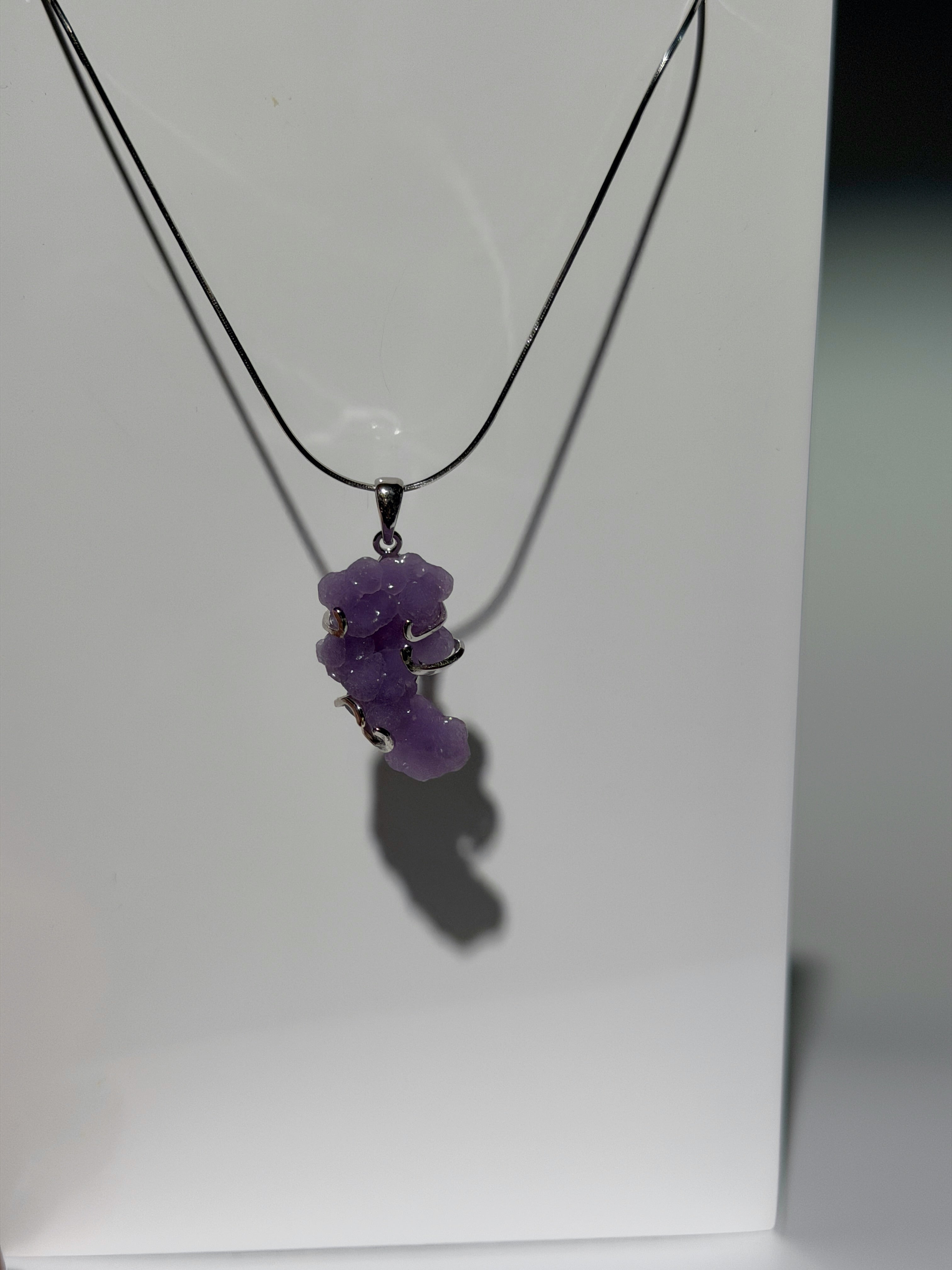 Sugar Traubenachat Anhänger | High Quality | 925 Sterling Silber