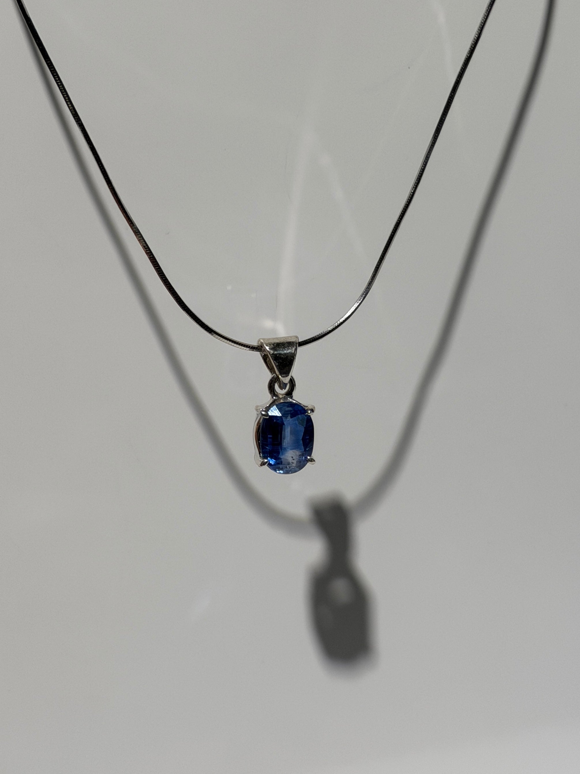 Kyanit Anhänger | 925 Sterling Silber