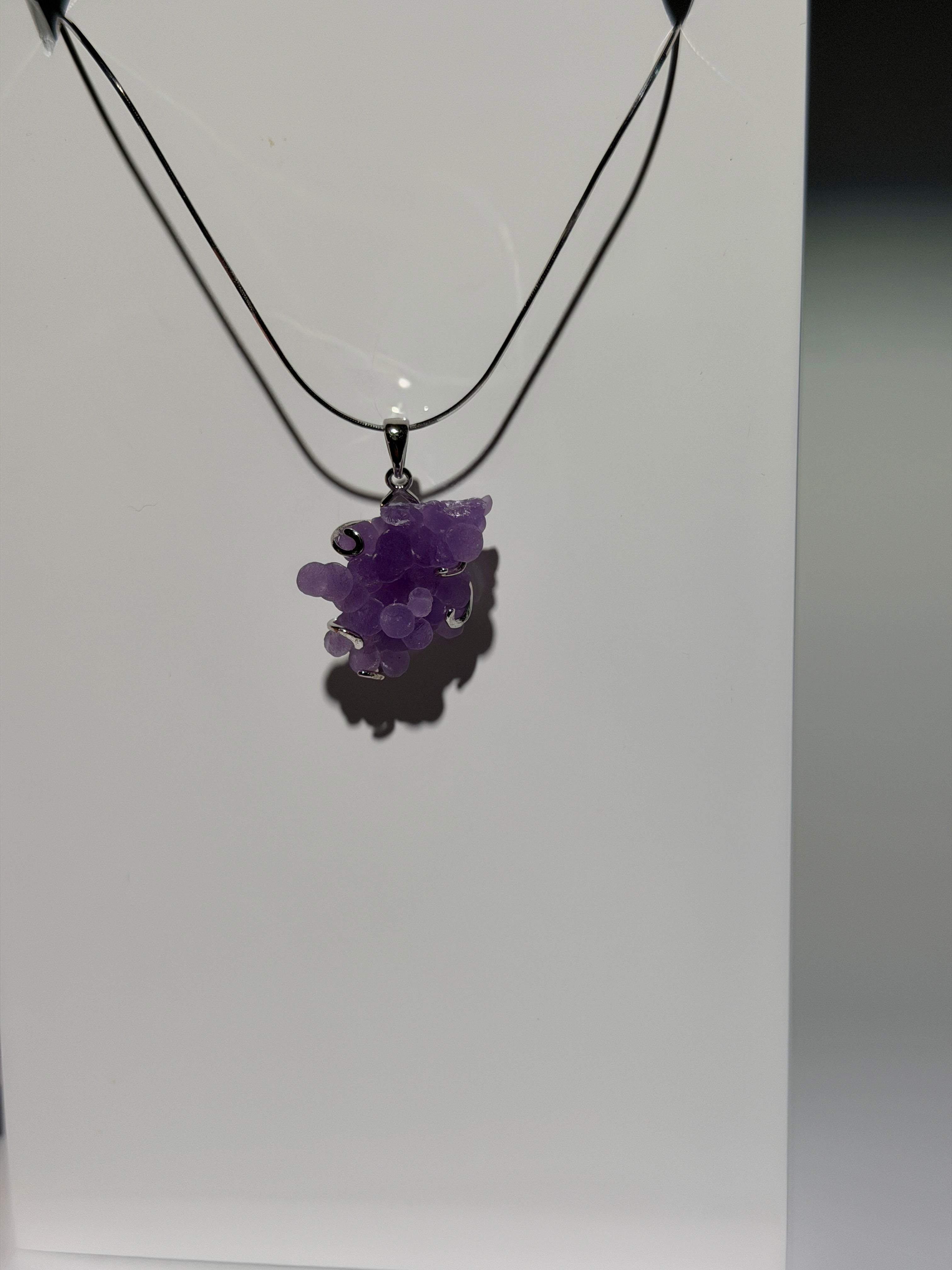Sugar Traubenachat Anhänger | High Quality | 925 Sterling Silber