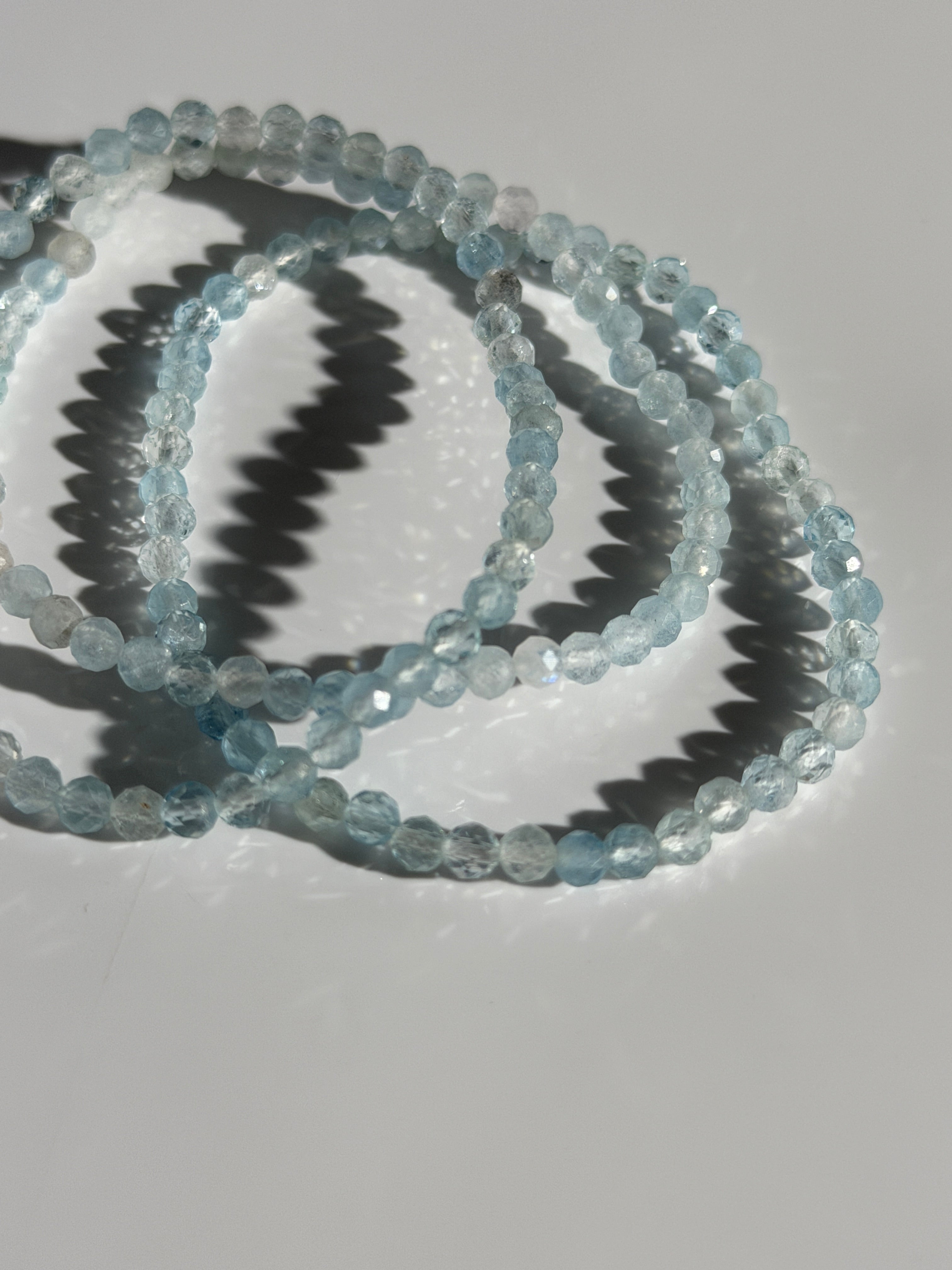 Aquamarin Armband