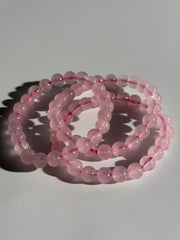 Rosenquarz Kugelarmband