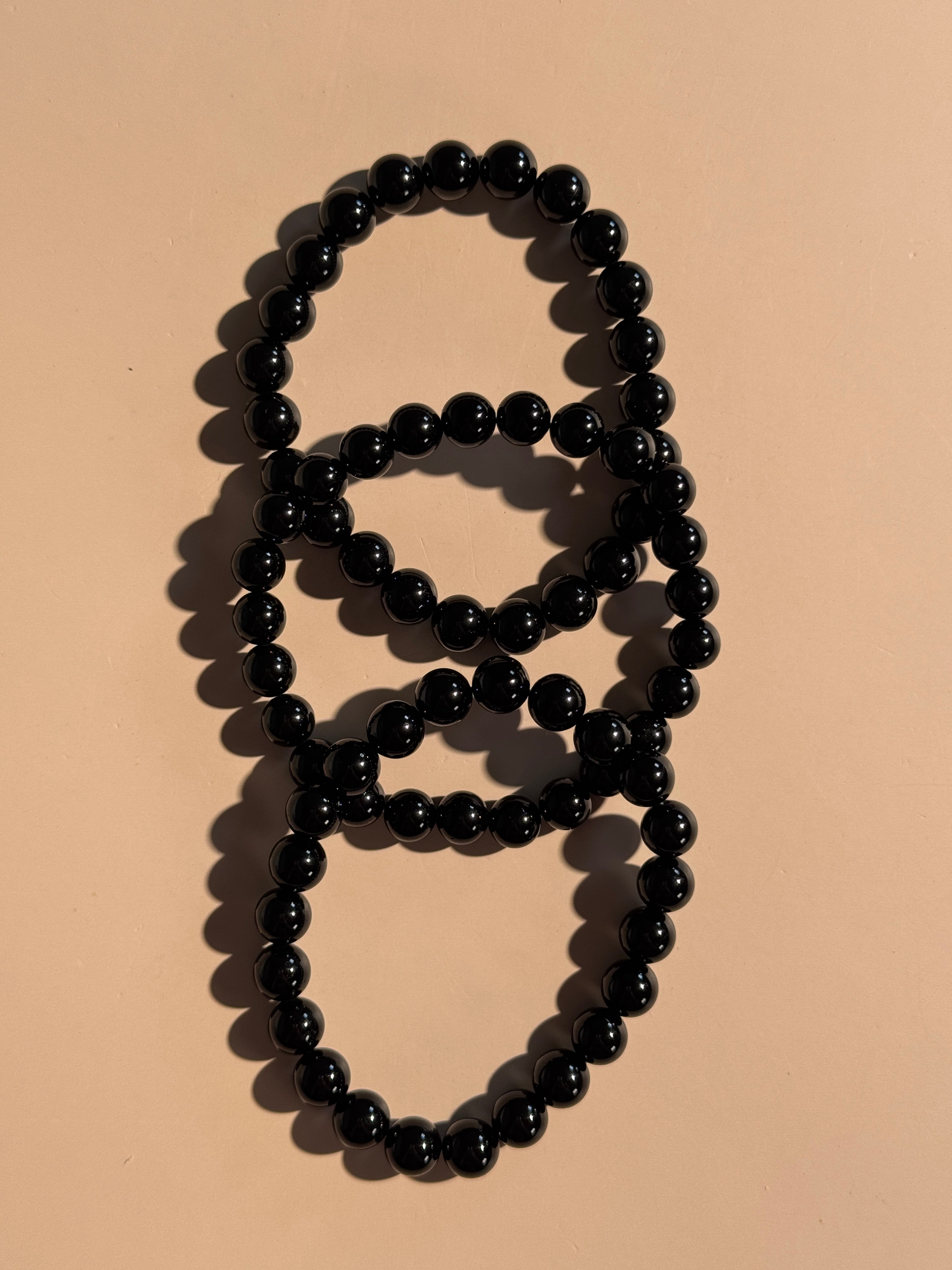 Schwarzer Turmalin Armband