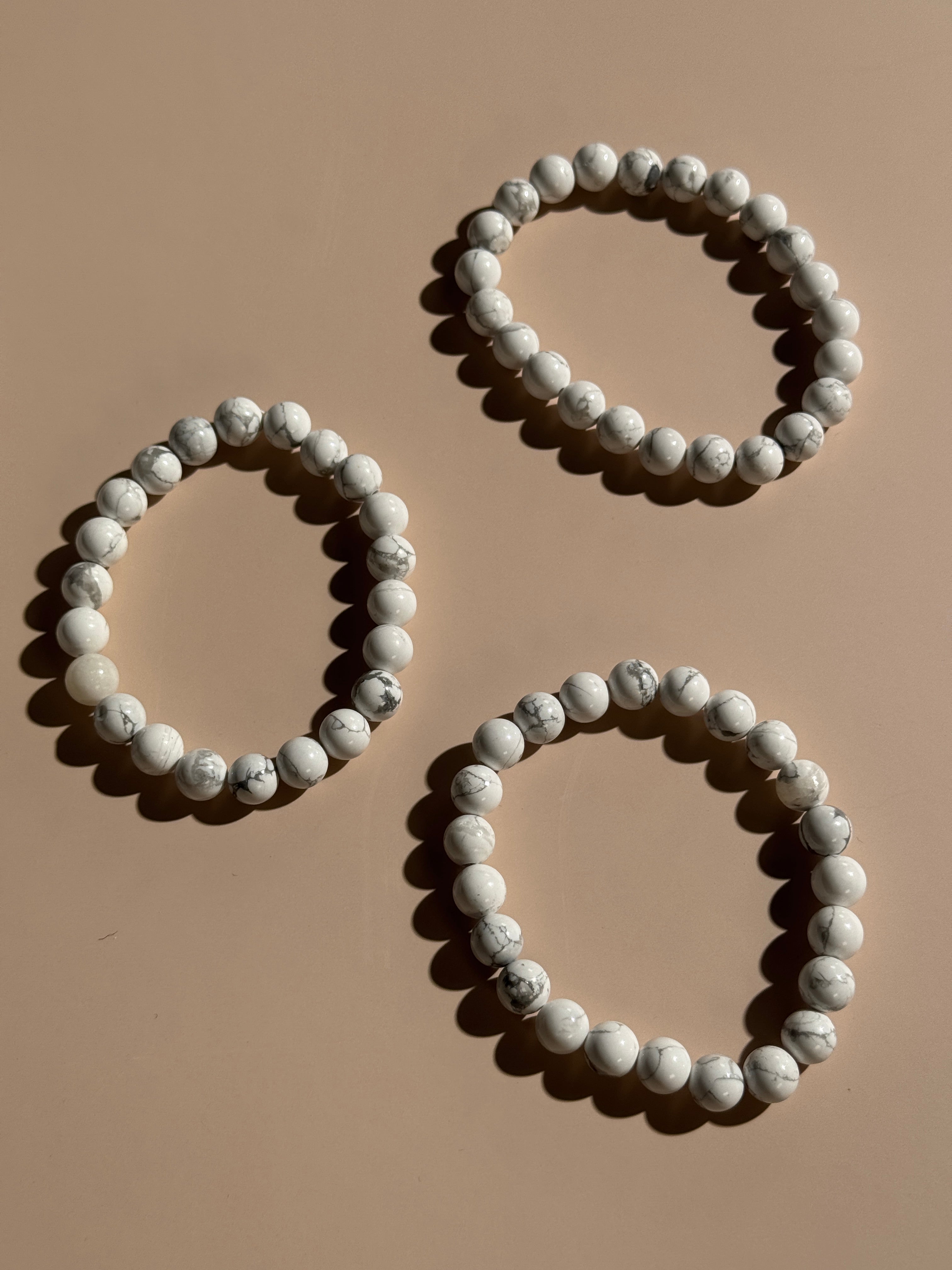 Magnesit Kugelarmband