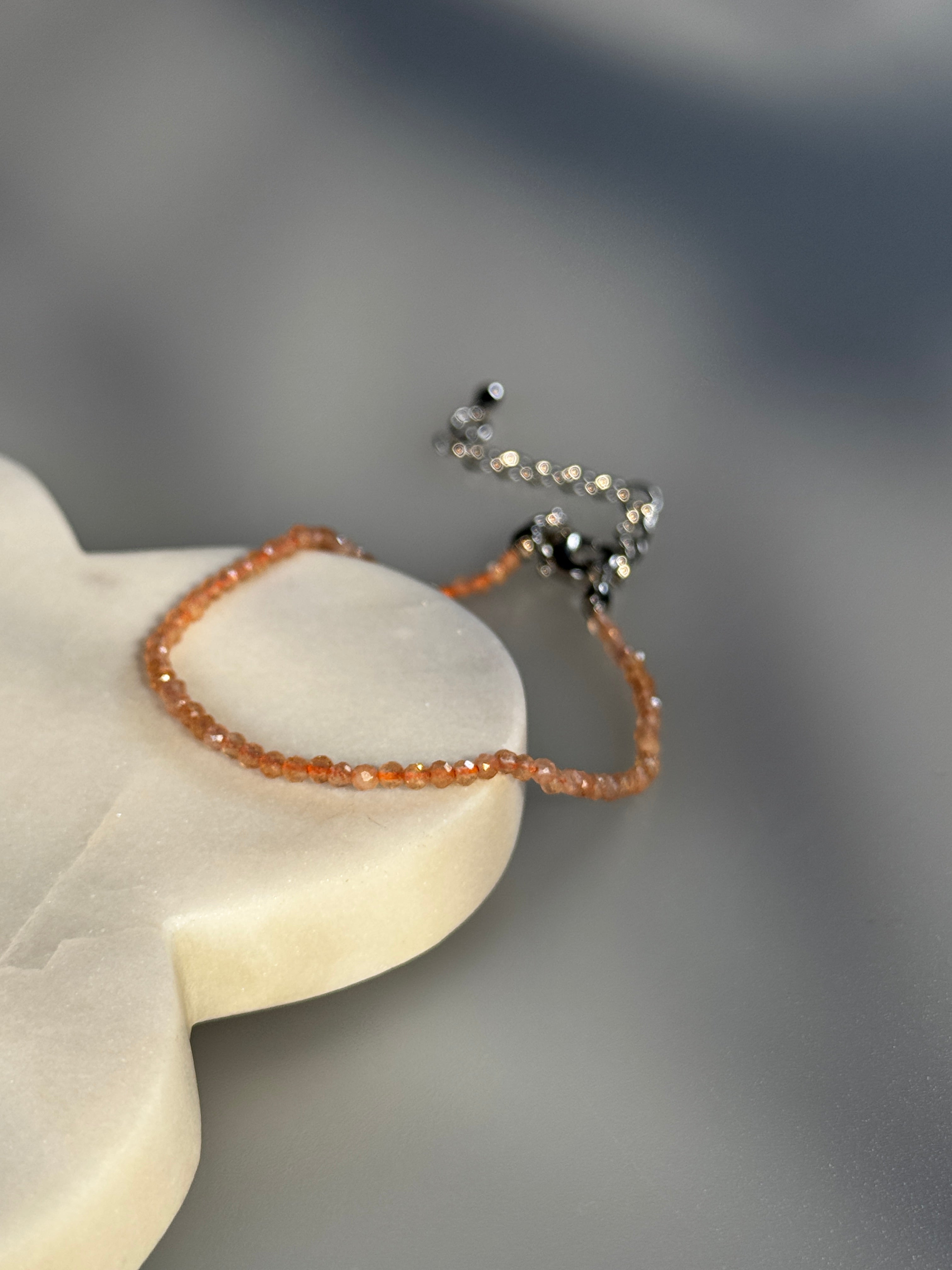 Sonnenstein Armband mit Verlängerung
