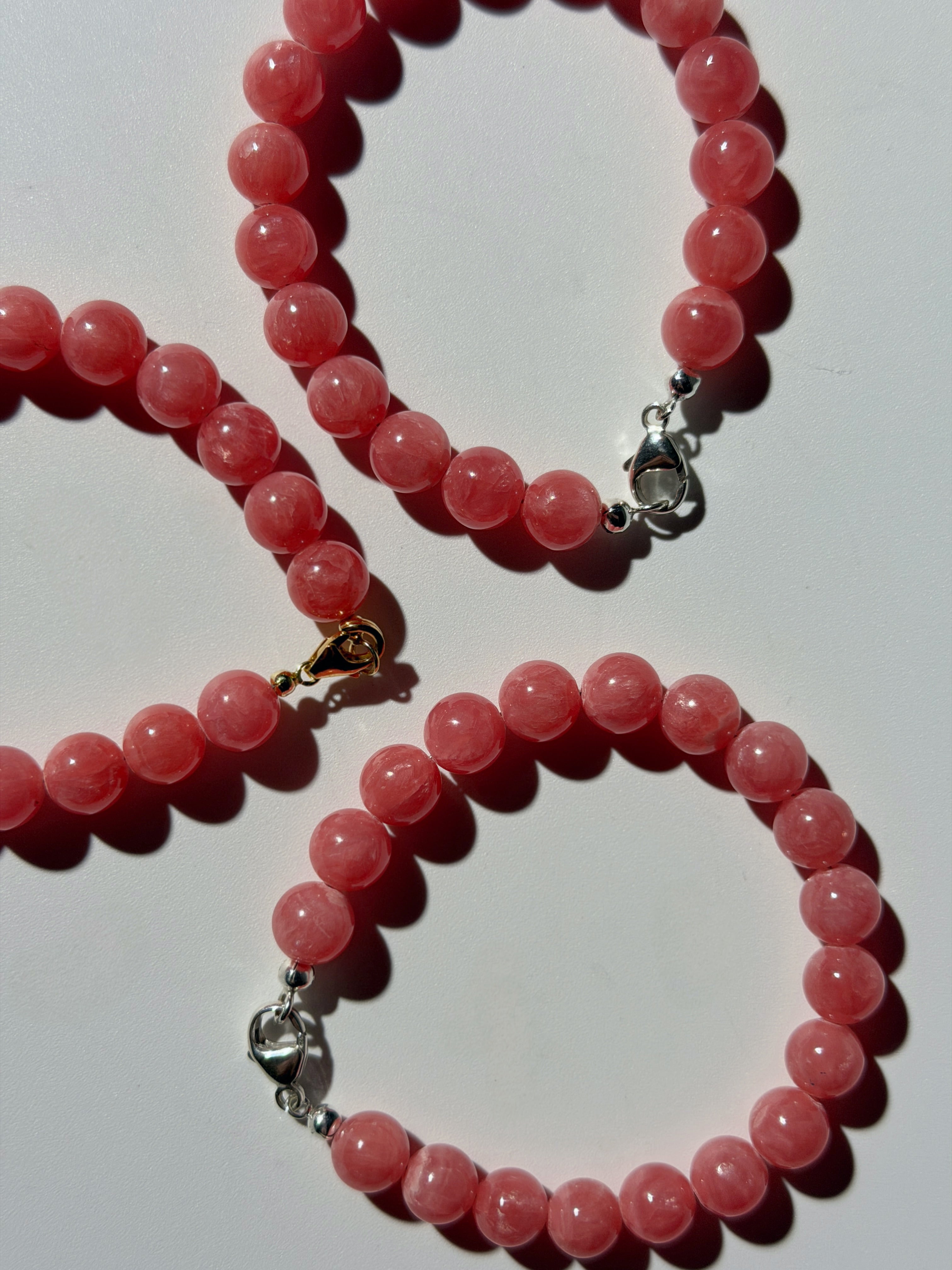 Ortiz Rhodocrosit Armband  | Handmade