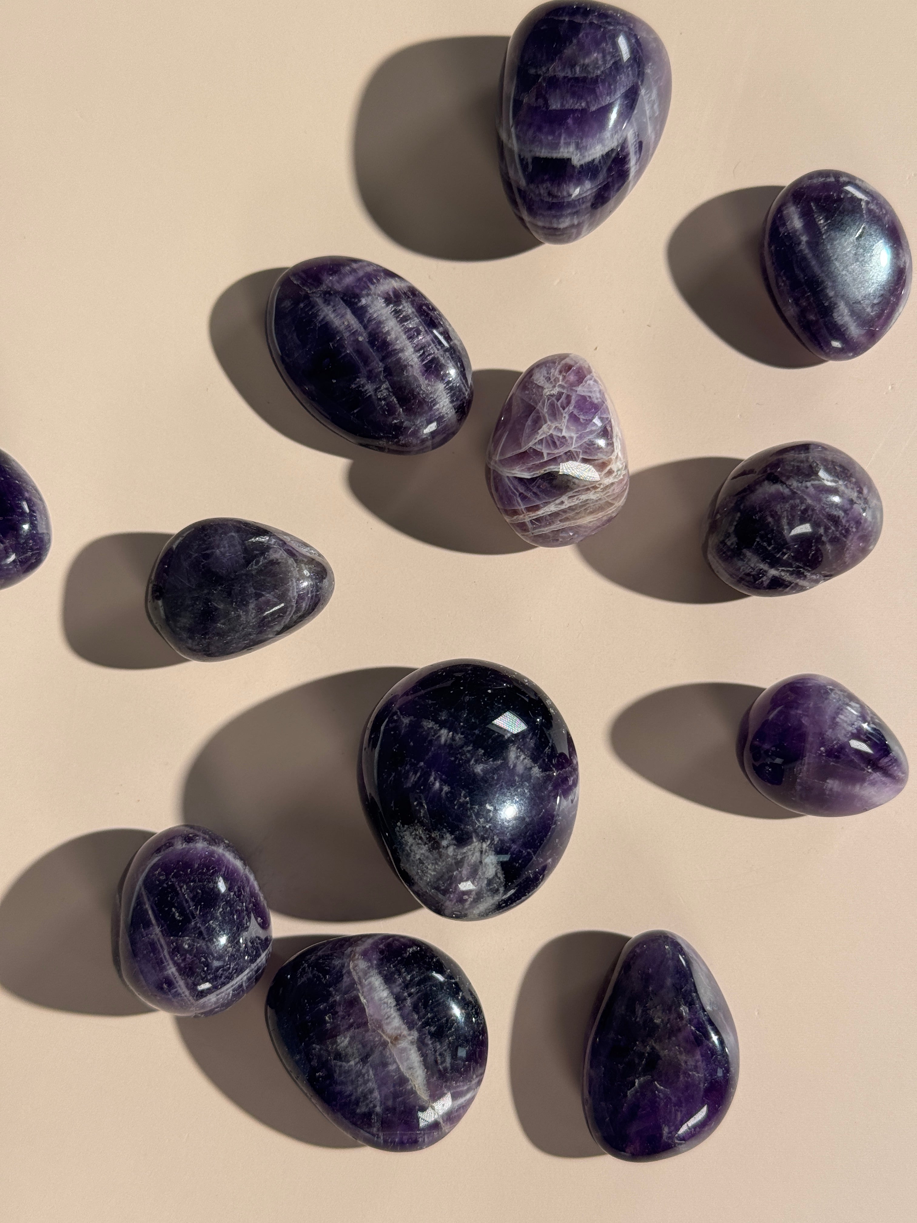 Amethyst Trommelstein