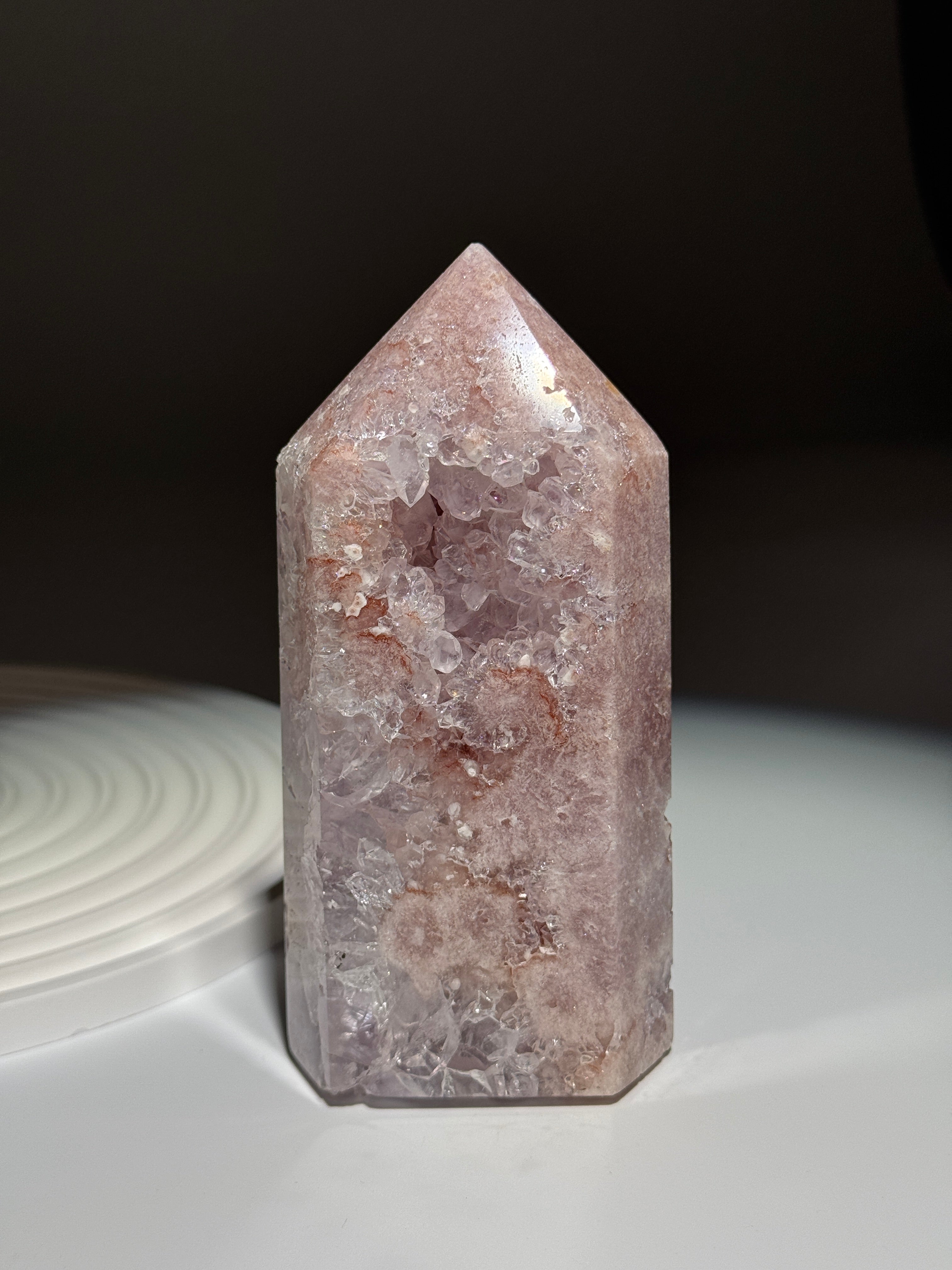 Pink Amethyst Turm L