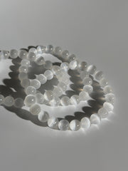 Selenit Kugelarmband
