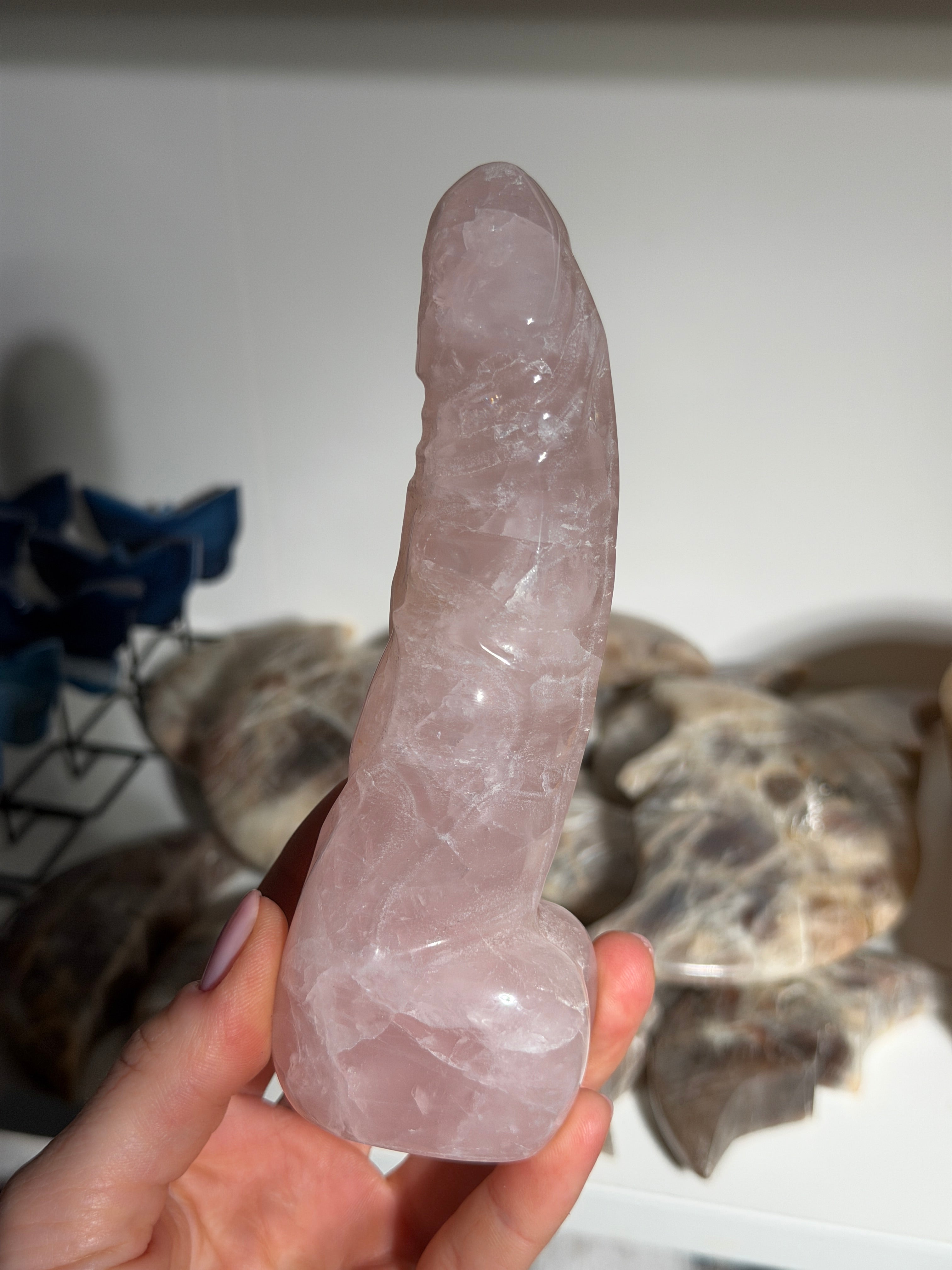 Rosenquarz Phallus SALE