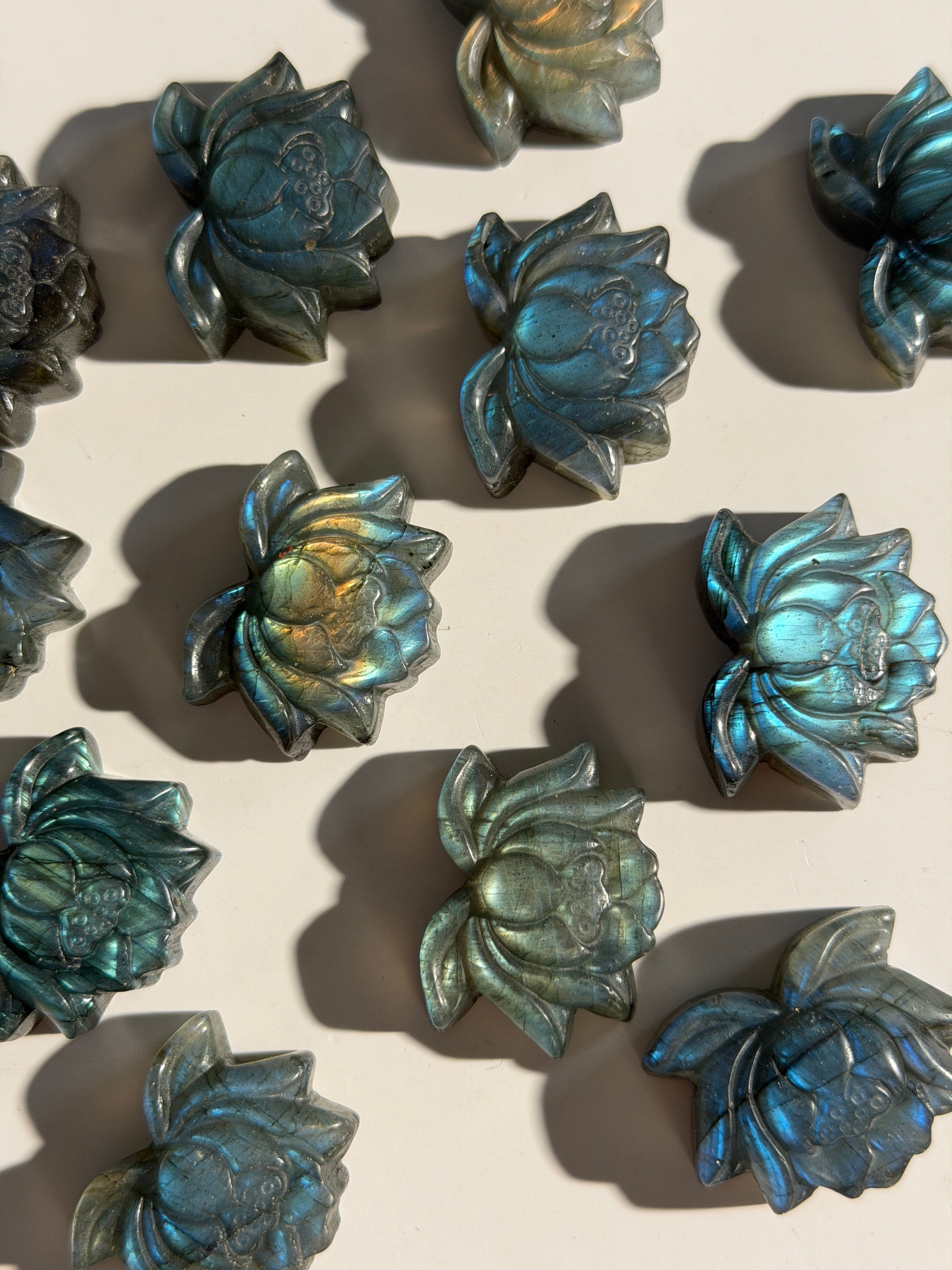 Labradorit Lotusblüte