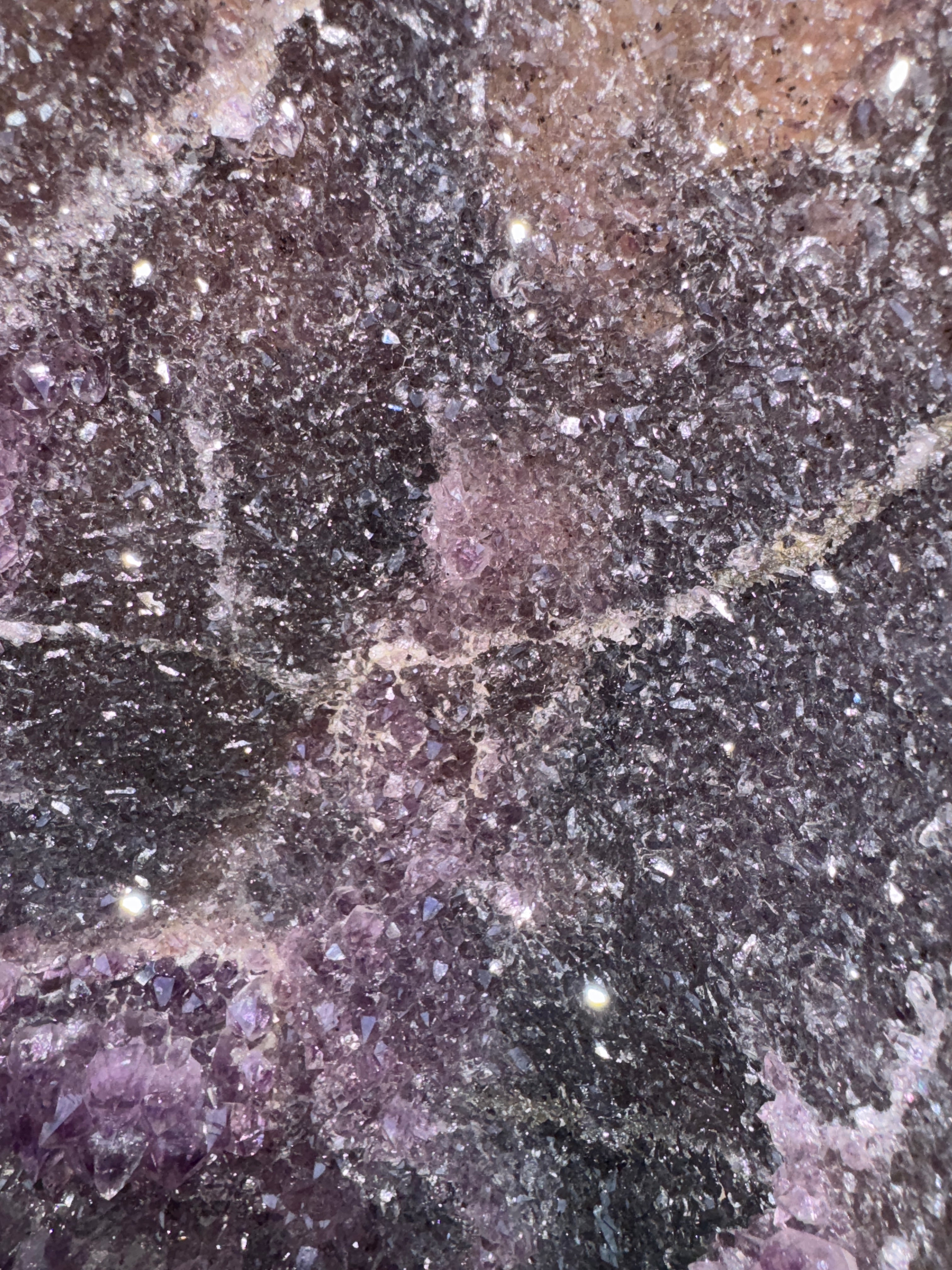 Amethyst Flügel XXL 42KG