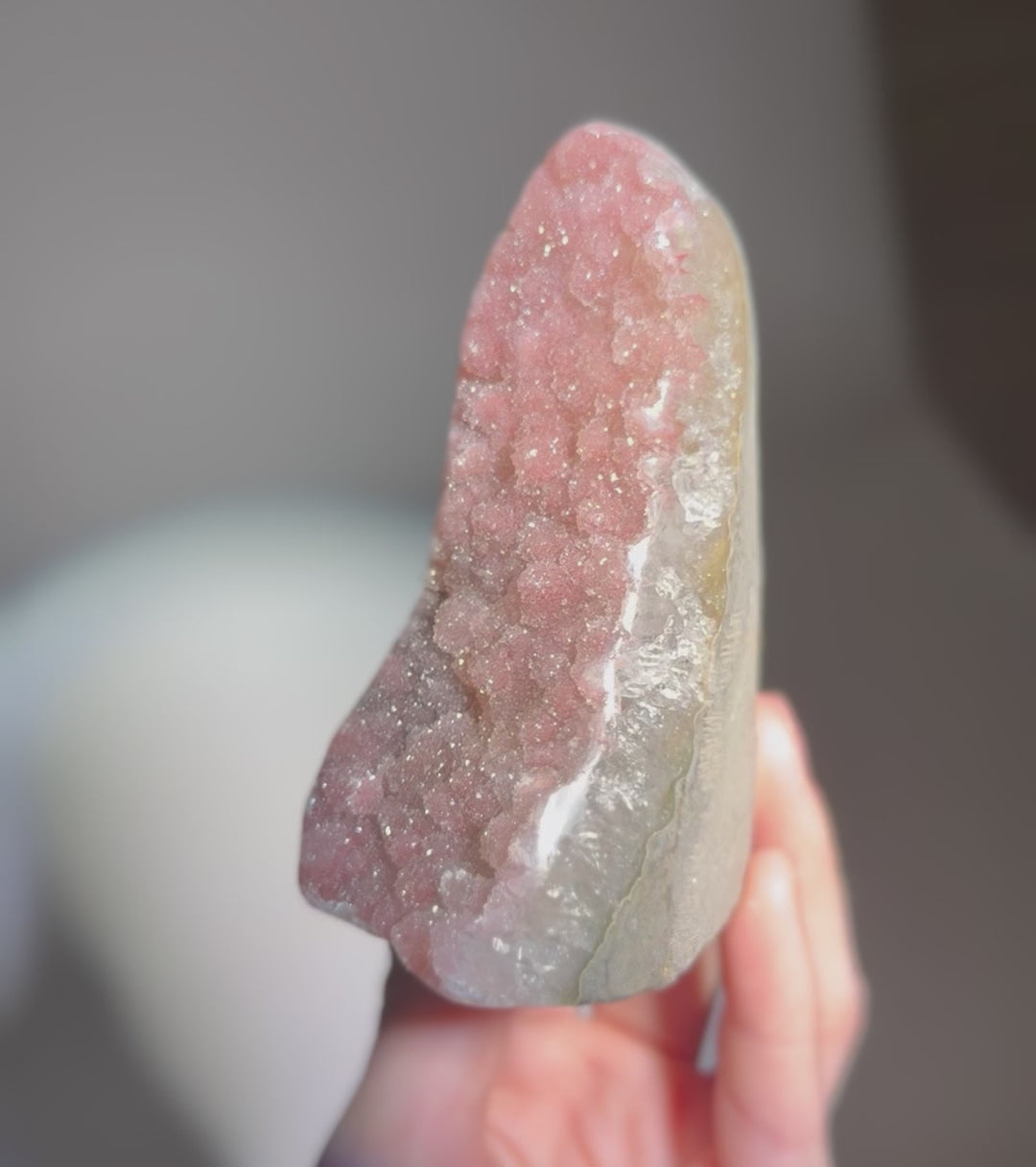 Video laden: Apricot Sugar Amethyst | Nr.47