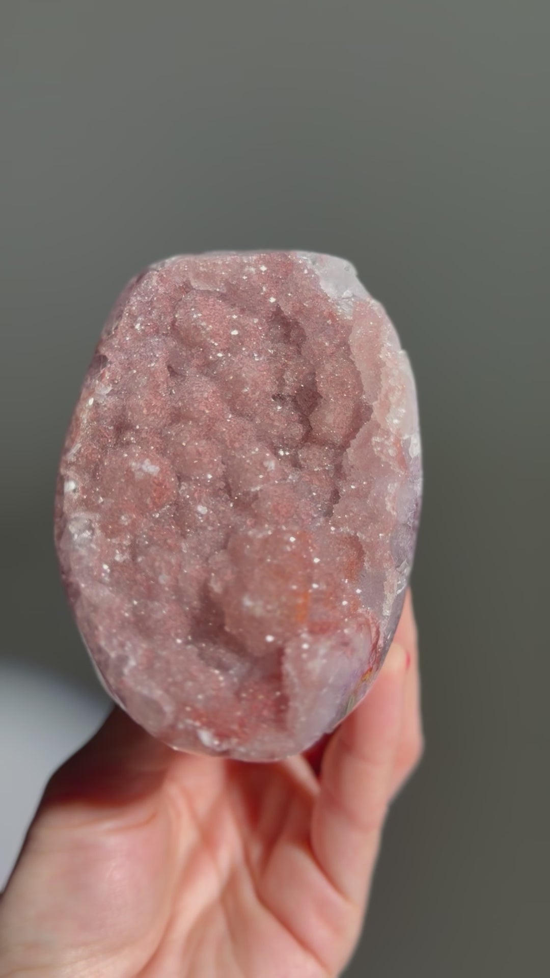 Video laden: Raspberry sugar Amethyst | Nr.23