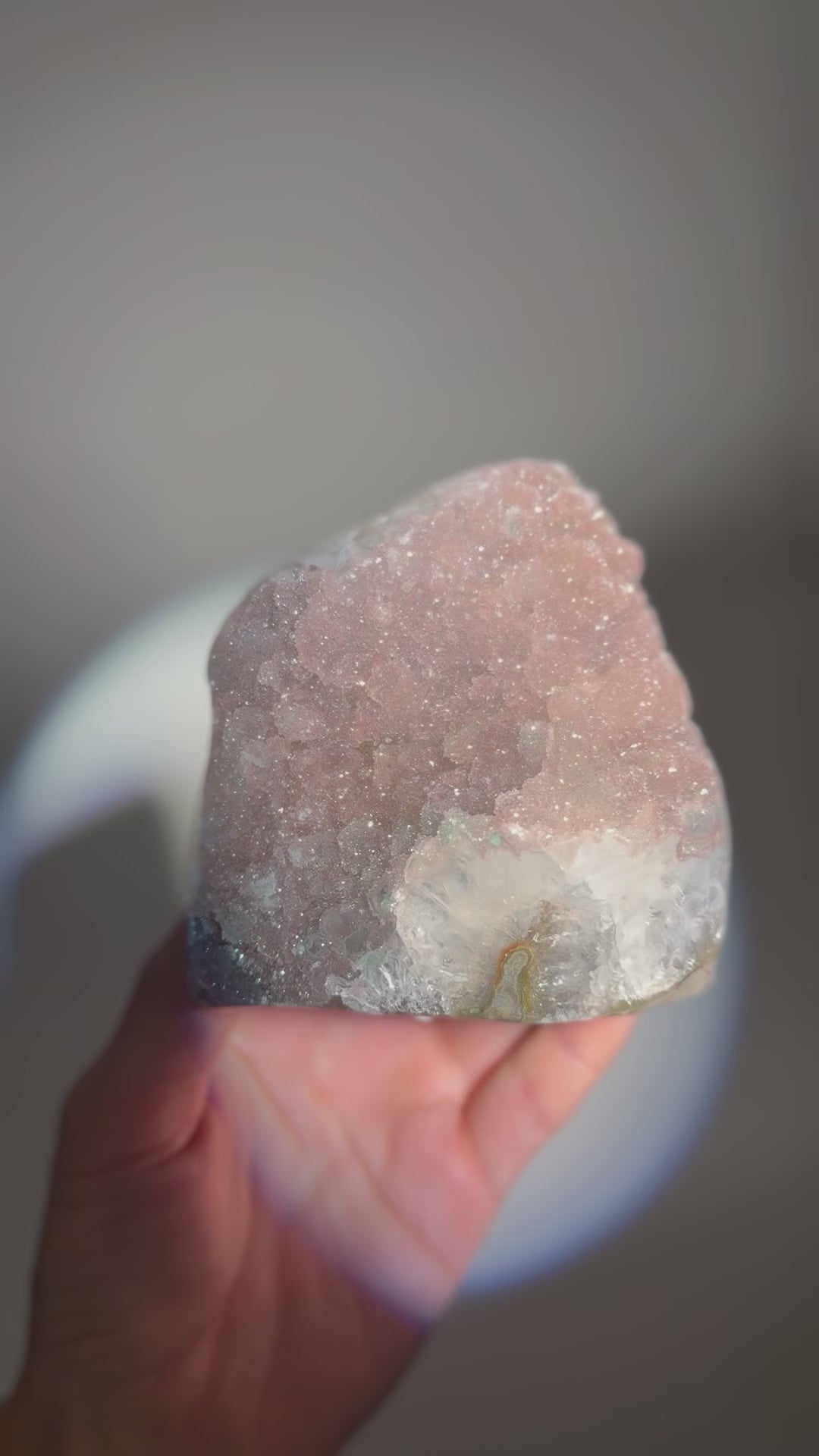 Video laden: Soft Pink Sugar Amethyst | Nr.44
