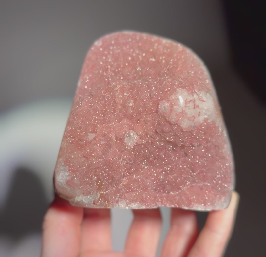 Video laden: Pink Sugar Amethyst | Nr.55