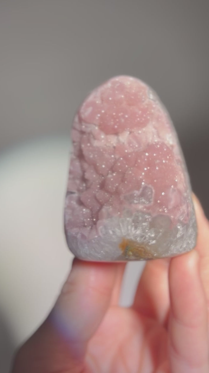 Video laden: Pink Sugar Amethyst | Nr.50