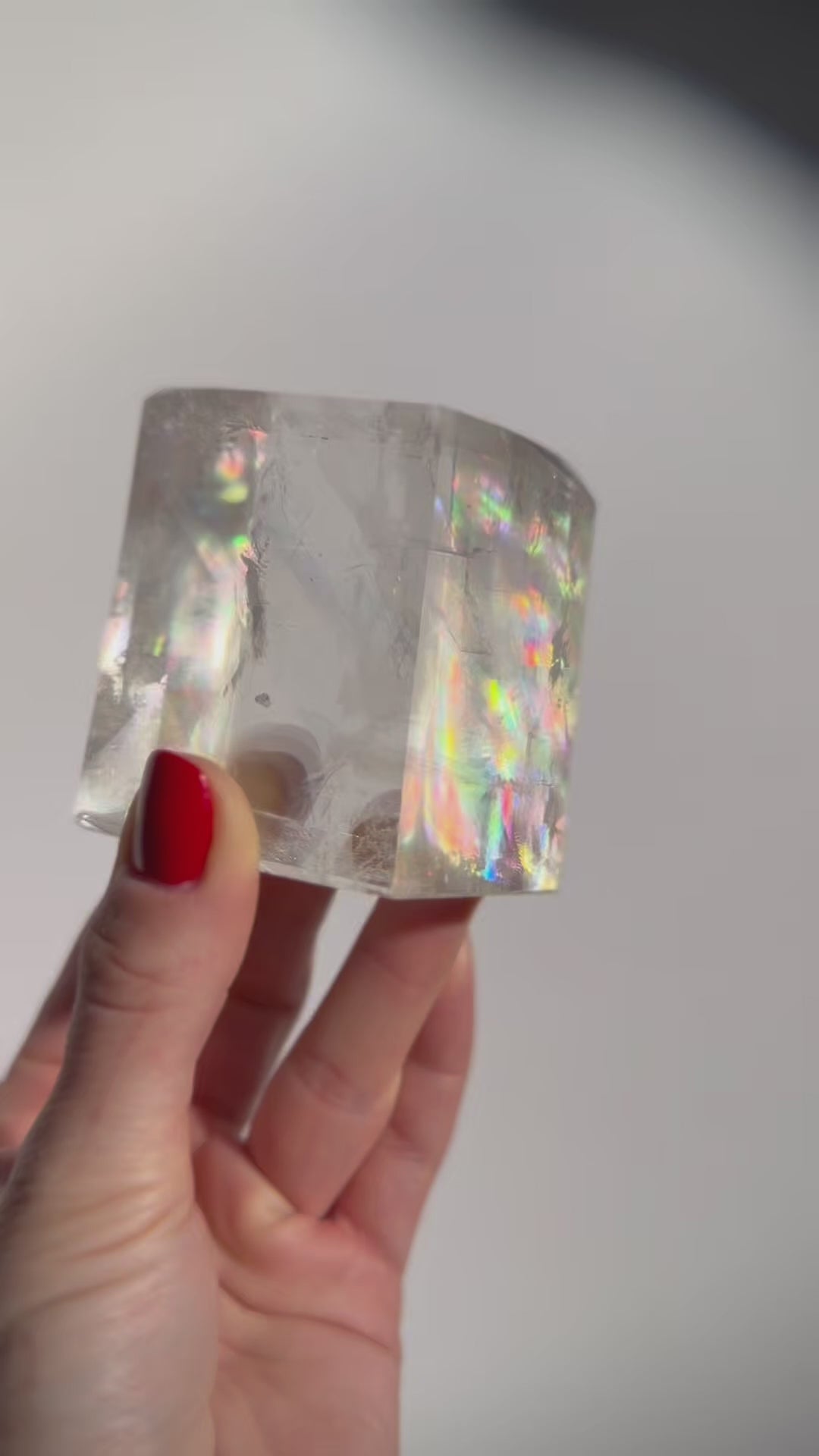 Video laden: Rainbow Calcit | Gemquality | Nr.14