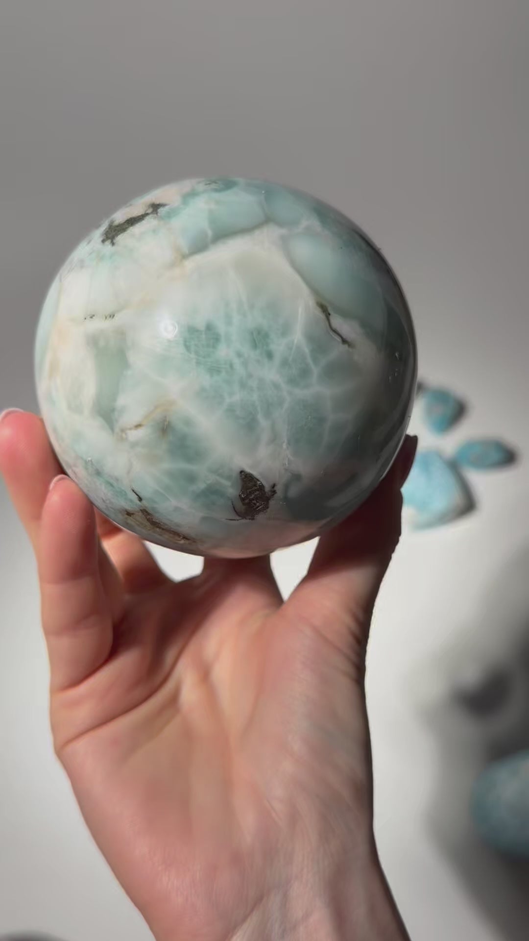 Video laden: Larimar Kugel | Extra Quality