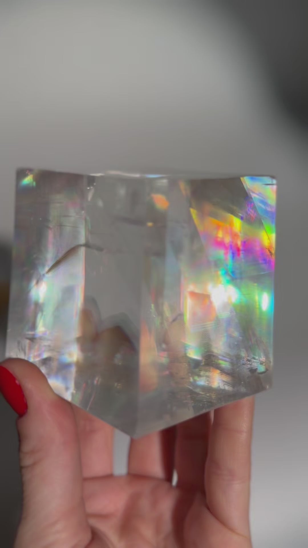 Video laden: Rainbow Calcit | Gemquality | Nr.7