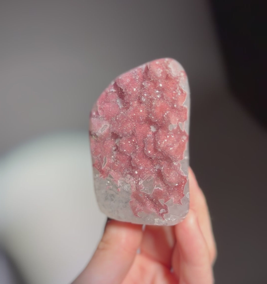 Video laden: Pink Sugar Amethyst | Nr.57